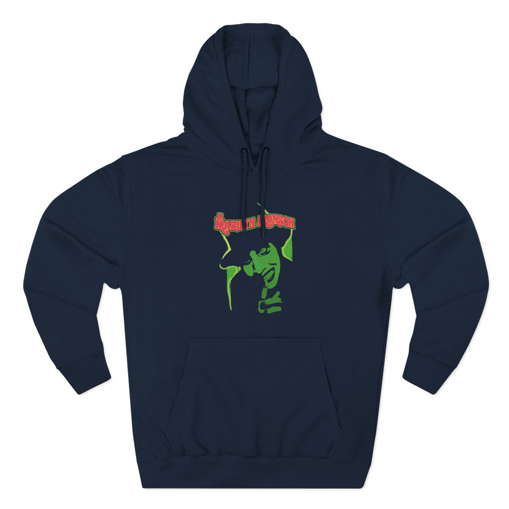 Marilyn Manson Three-Panel Fleece Hoodie