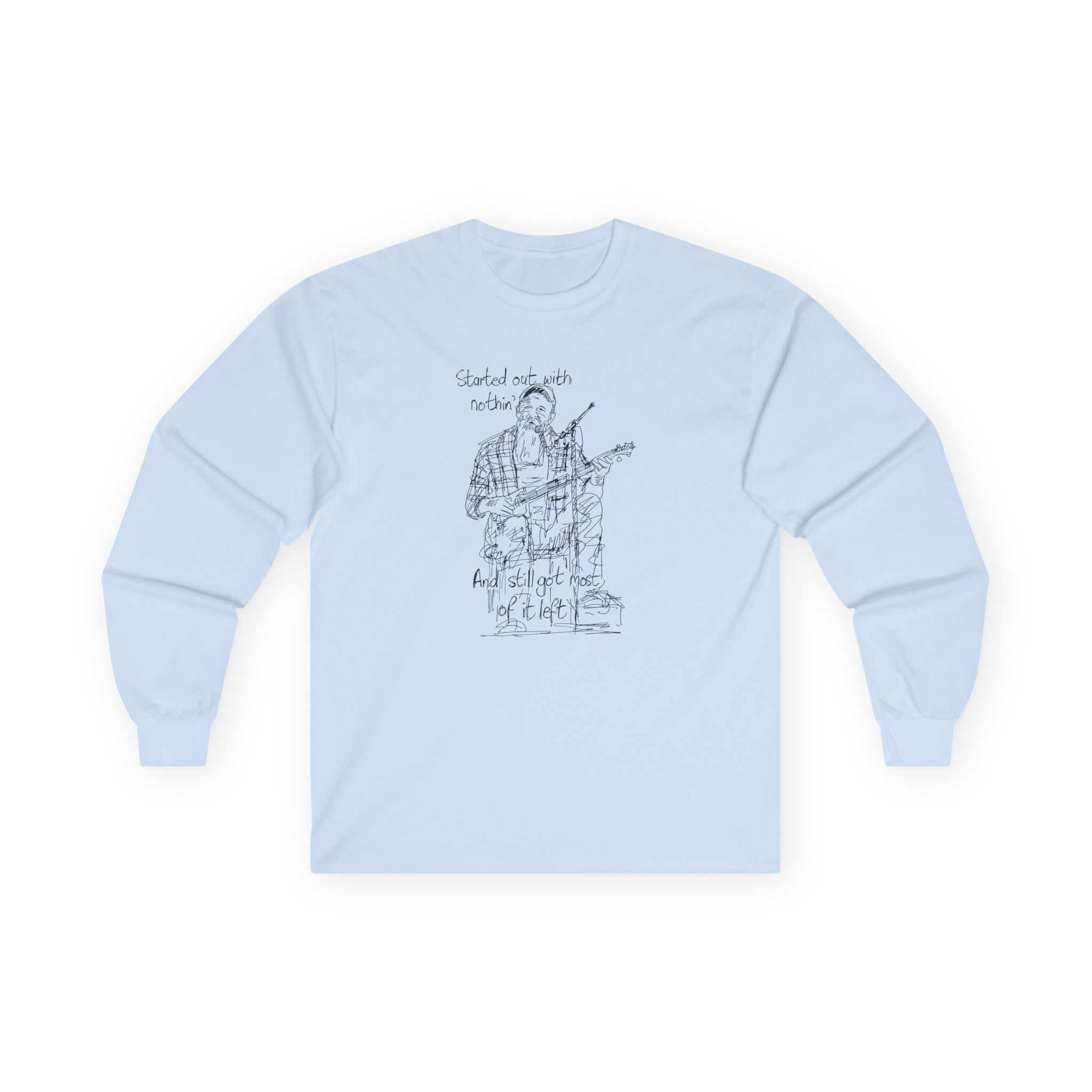 Seasick Steve Unisex Ultra Cotton Long Sleeve Tee