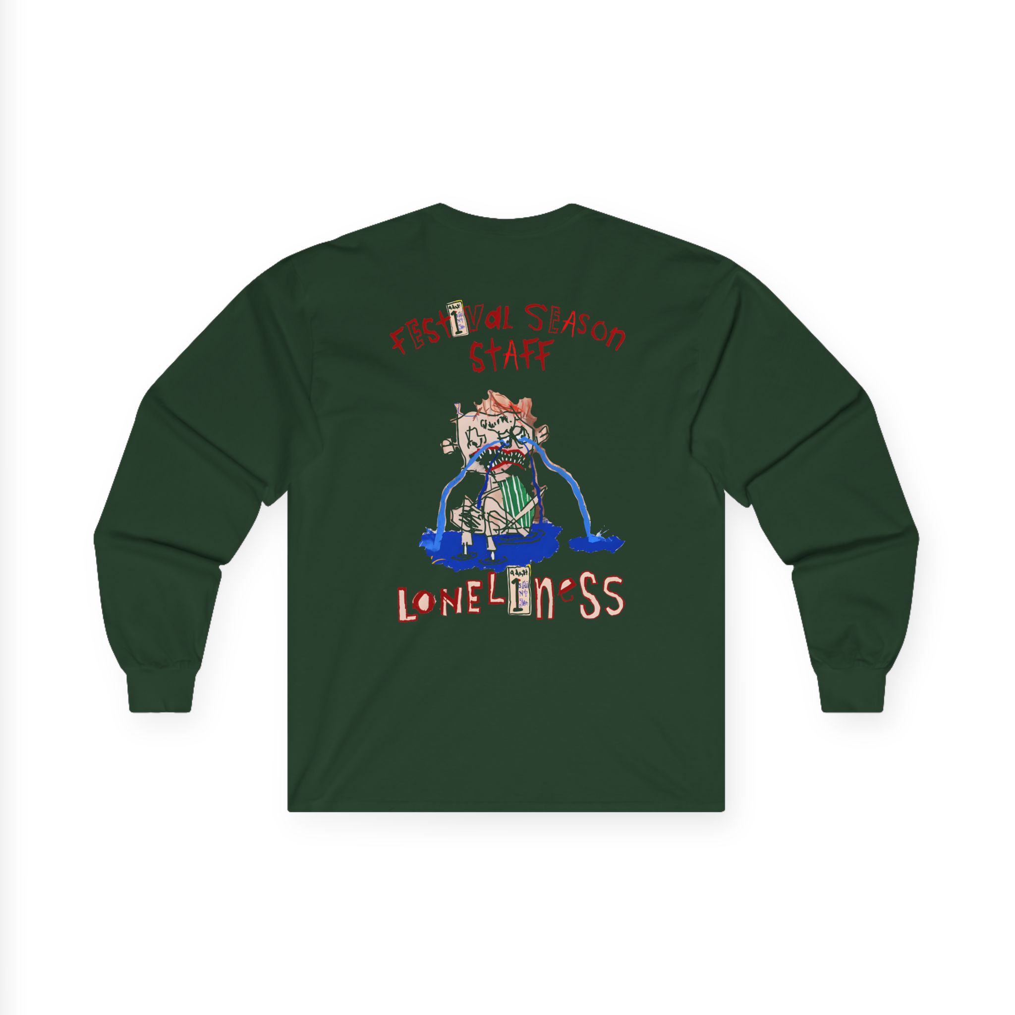 Saint Jhn Goth Festival Waffle Unisex Ultra Cotton Long Sleeve Tee