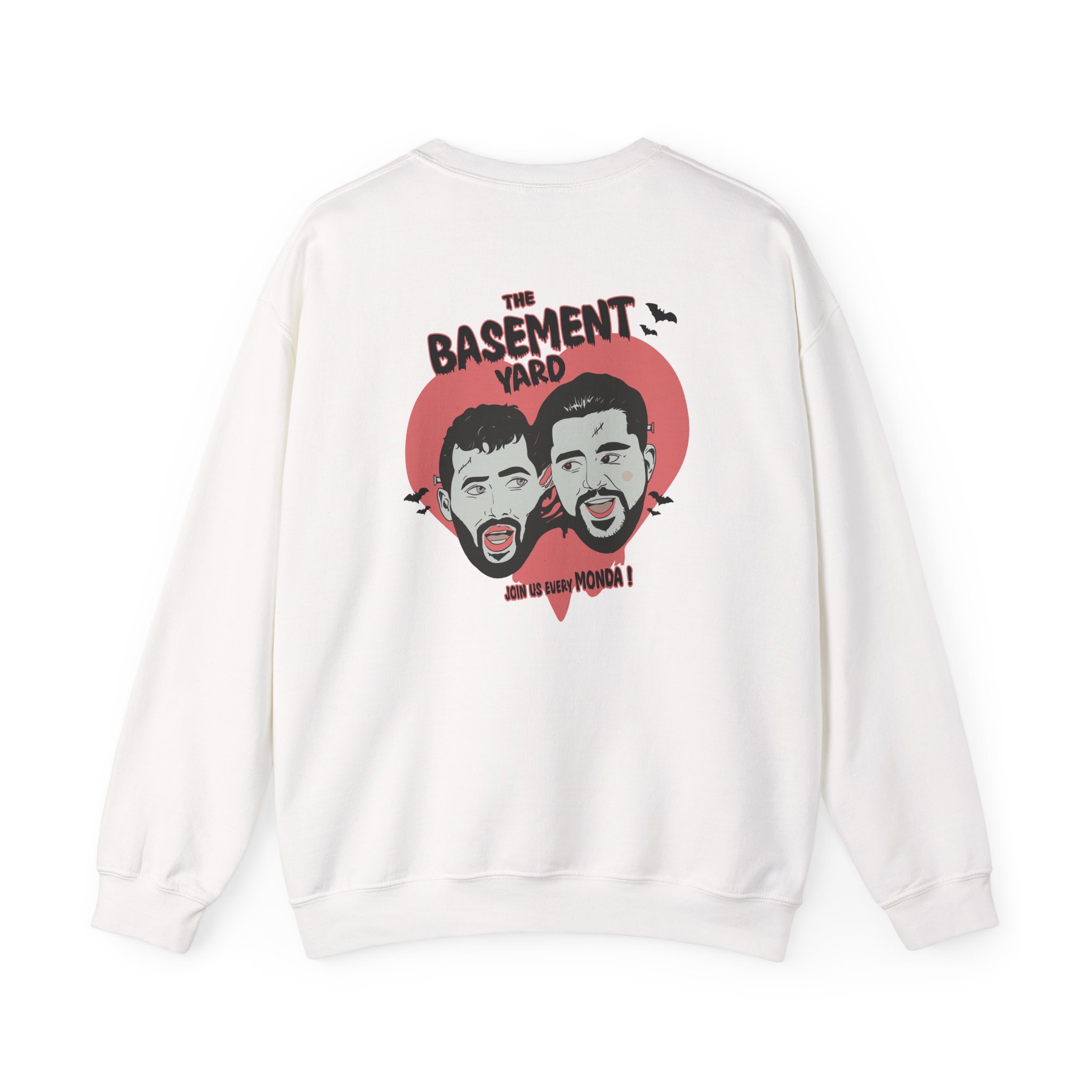 Spooky Season Basement Yard Unisex Heavy Blendâ„¢ Crewneck Sweatshirt