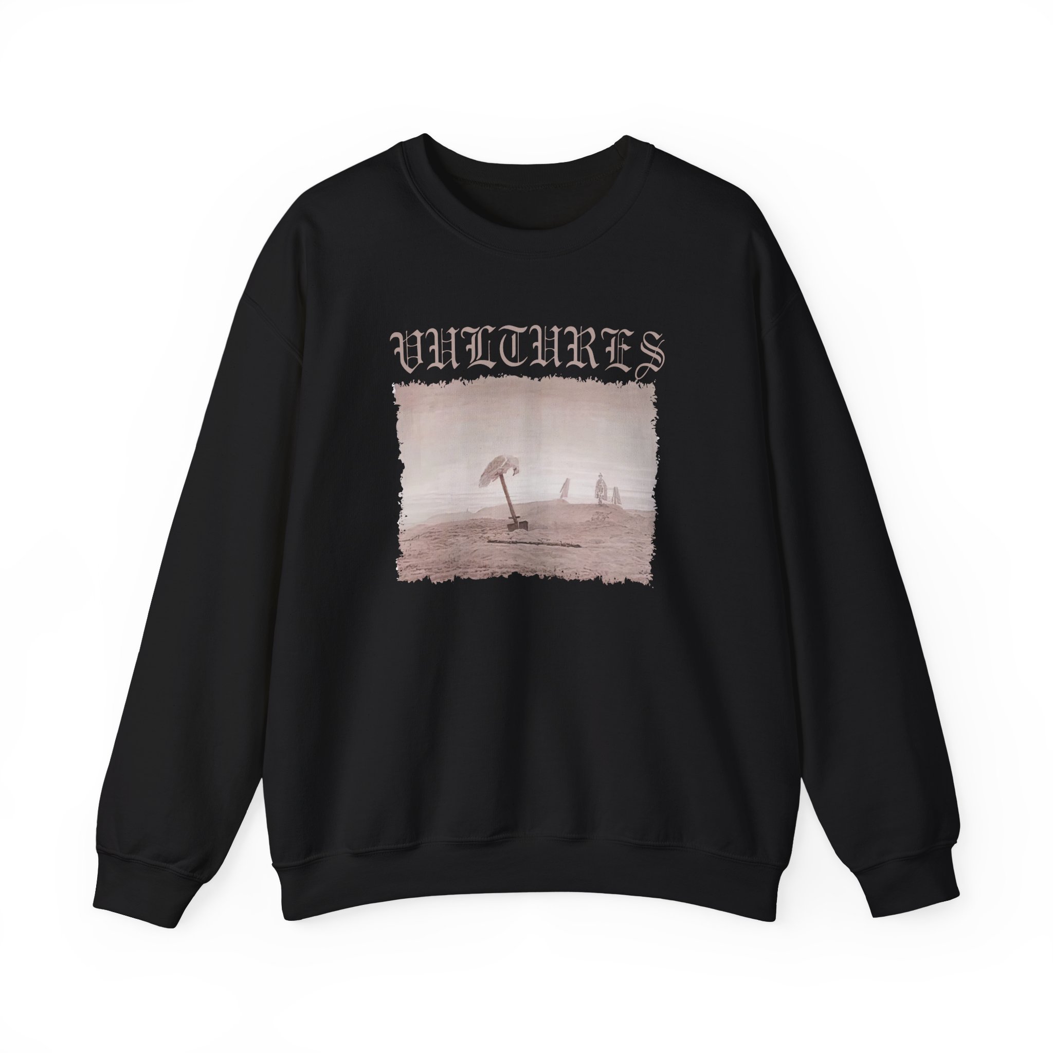 Vultures Inspired Album Unisex Heavy Blendâ„¢ Crewneck Sweatshirt