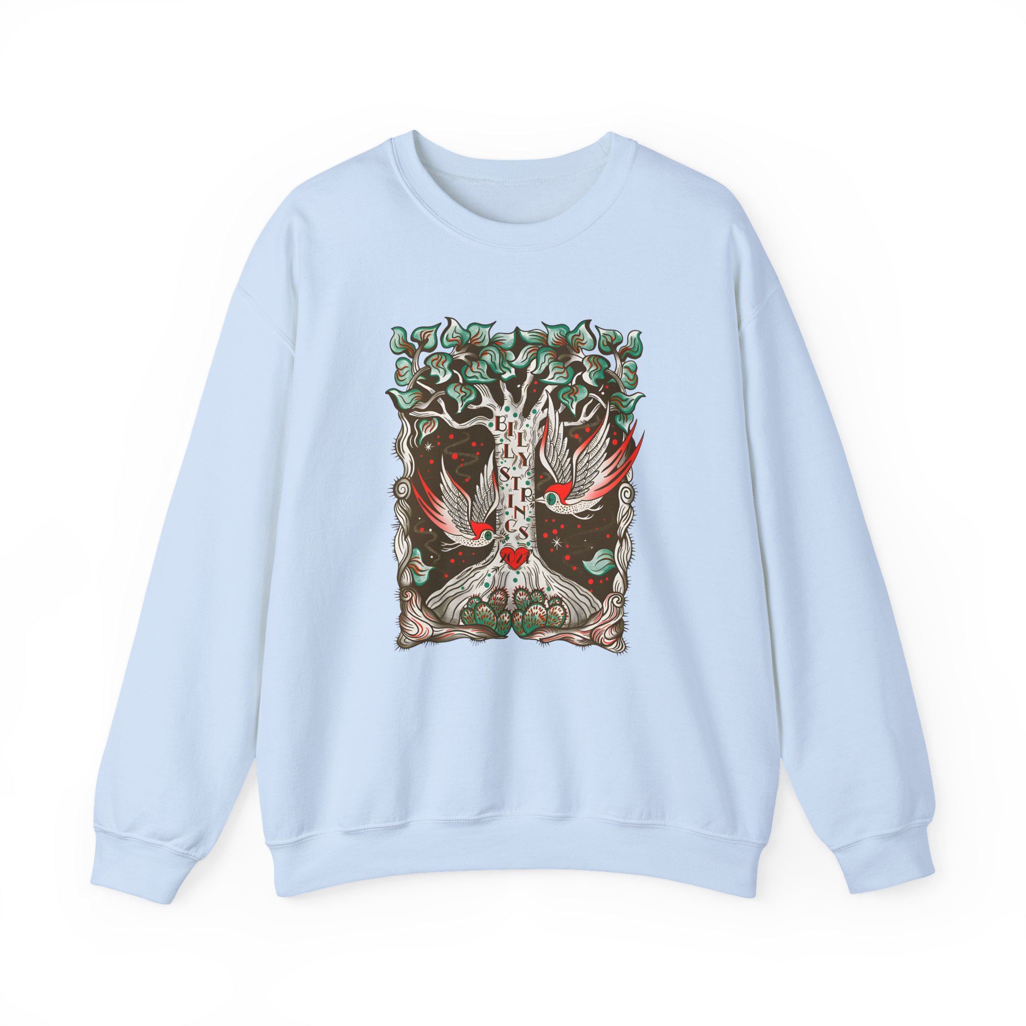 Billy Strings Woodpecker Unisex Heavy Blendâ„¢ Crewneck Sweatshirt