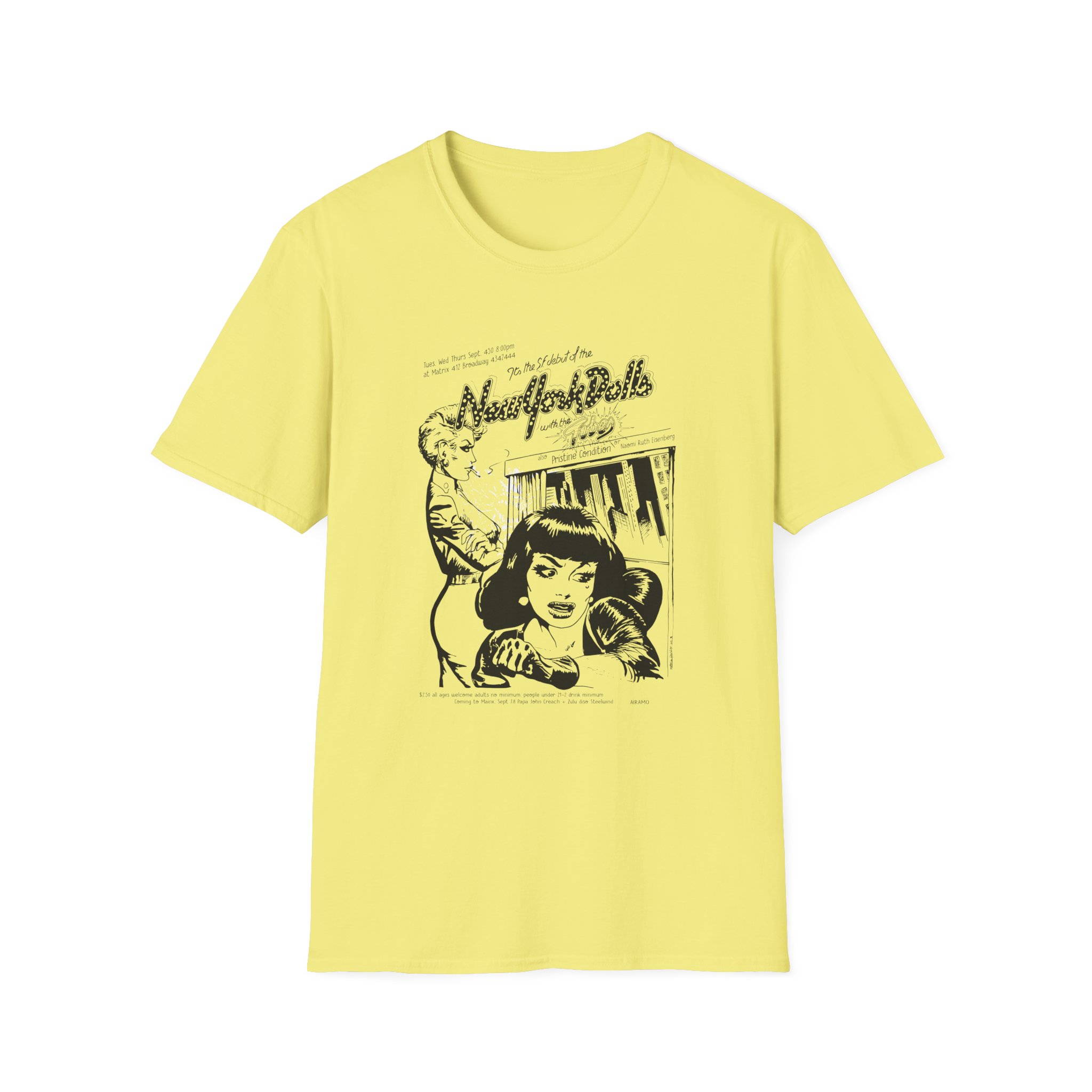 New York Dolls Unisex Softstyle T-Shirt