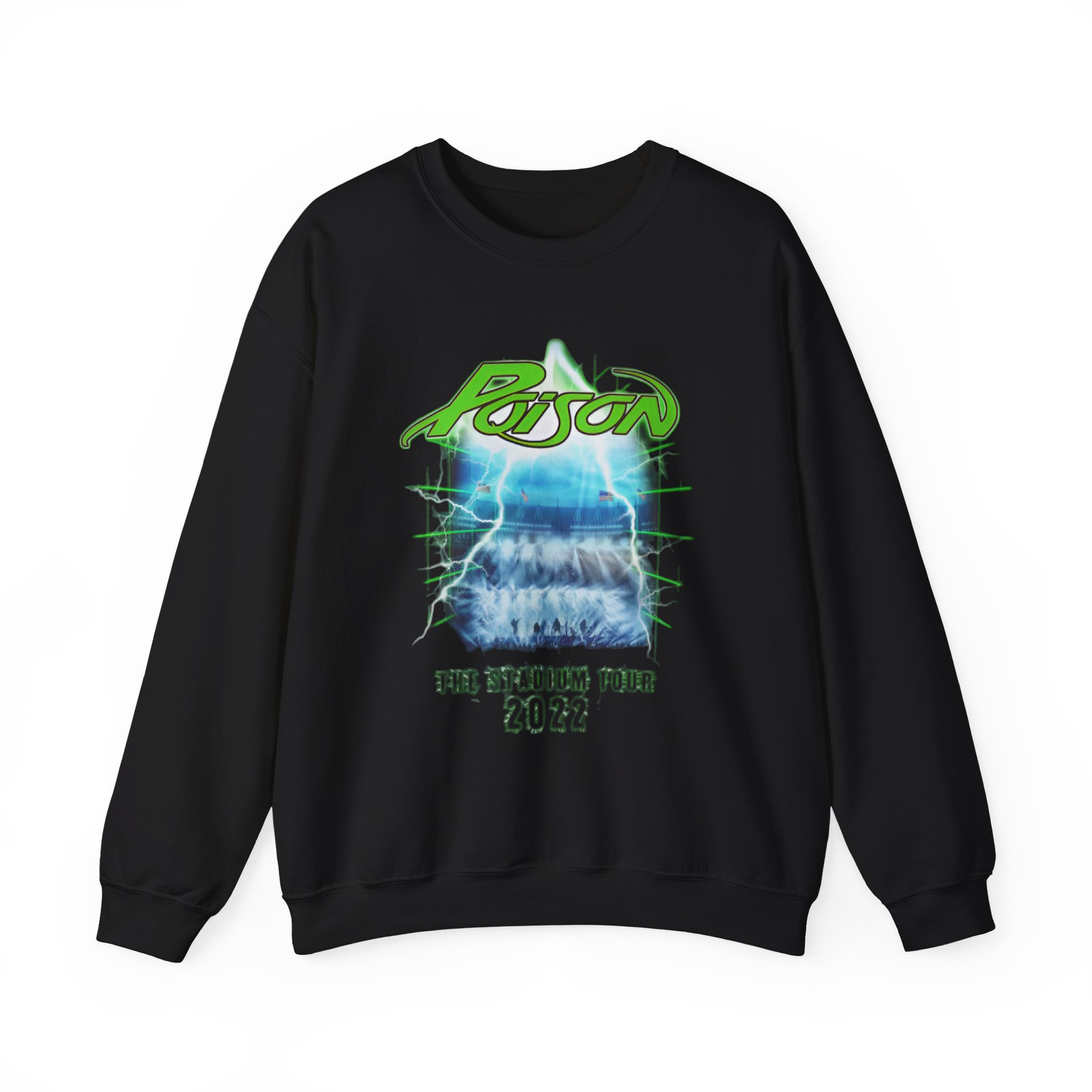 Poison Stadium Tour Unisex Heavy Blendâ„¢ Crewneck Sweatshirt