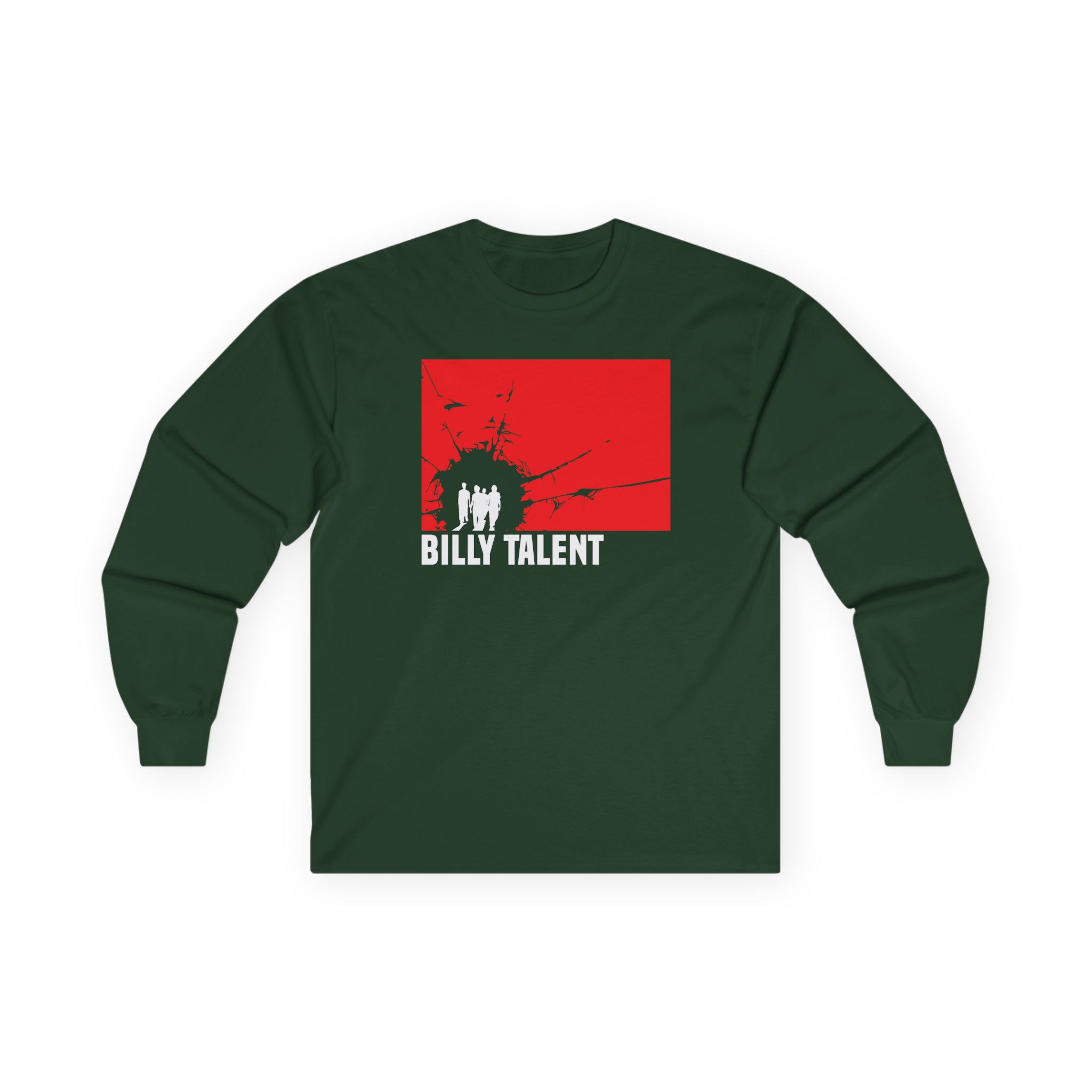 Billy Talent Red Square Unisex Ultra Cotton Long Sleeve Tee