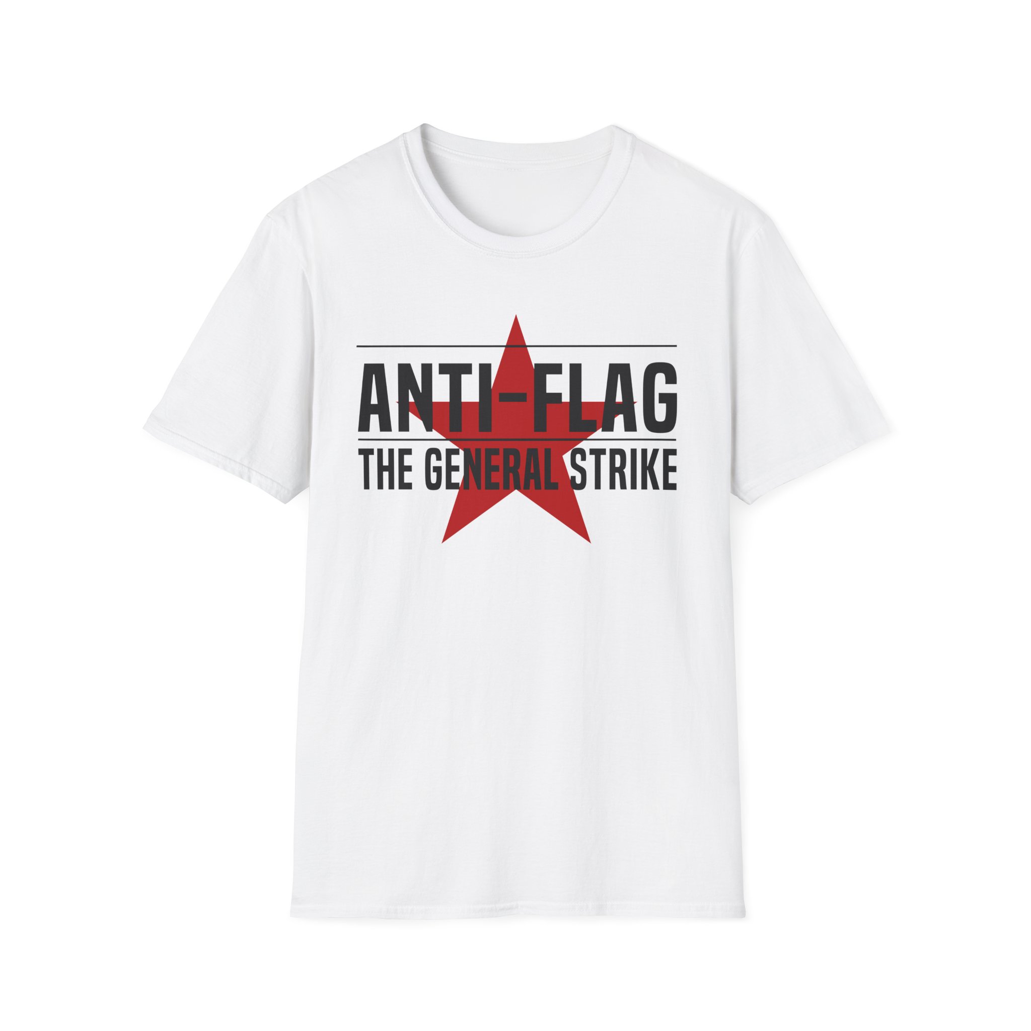 Anti Flag the General Strike Unisex Softstyle T-Shirt