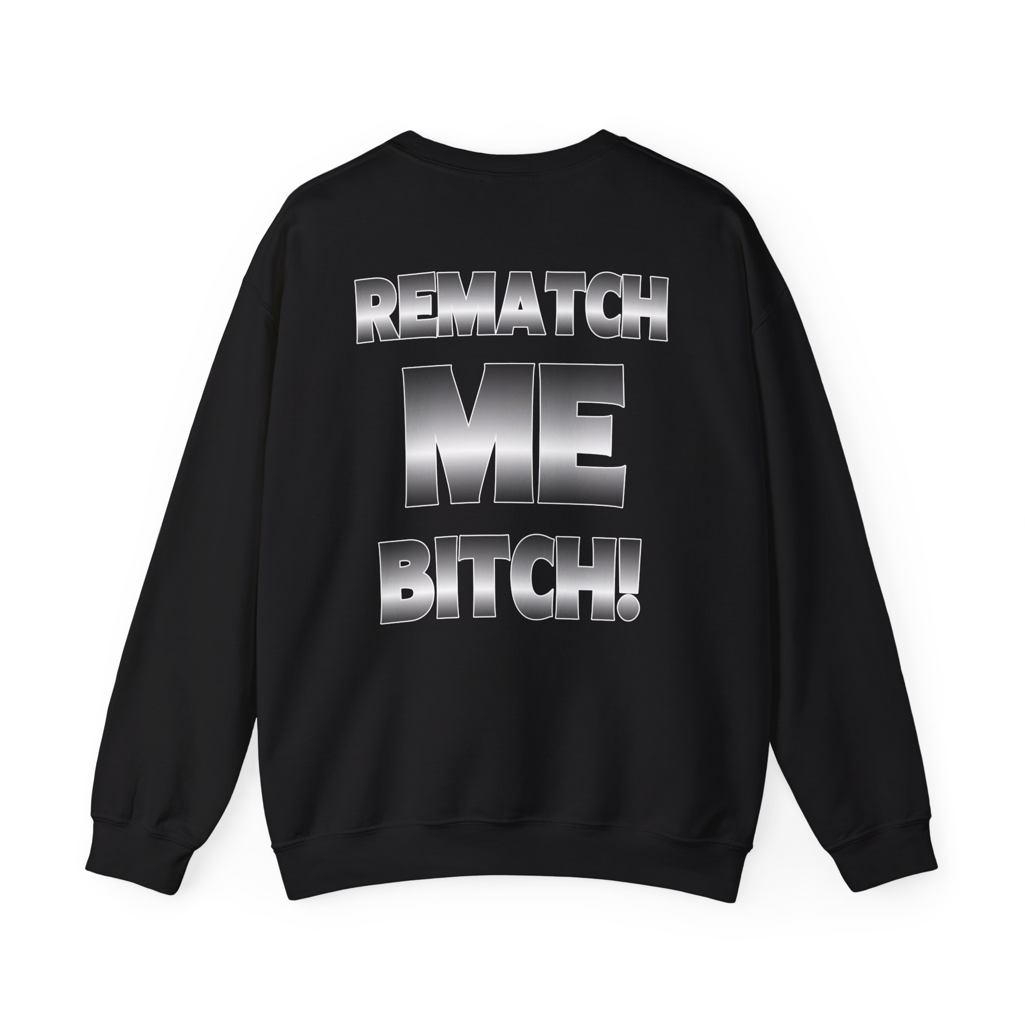 Ryan Garcia Tank’s 1 Fan Rematch Me Bitch Unisex Heavy Blend™ Crewneck Sweatshirt