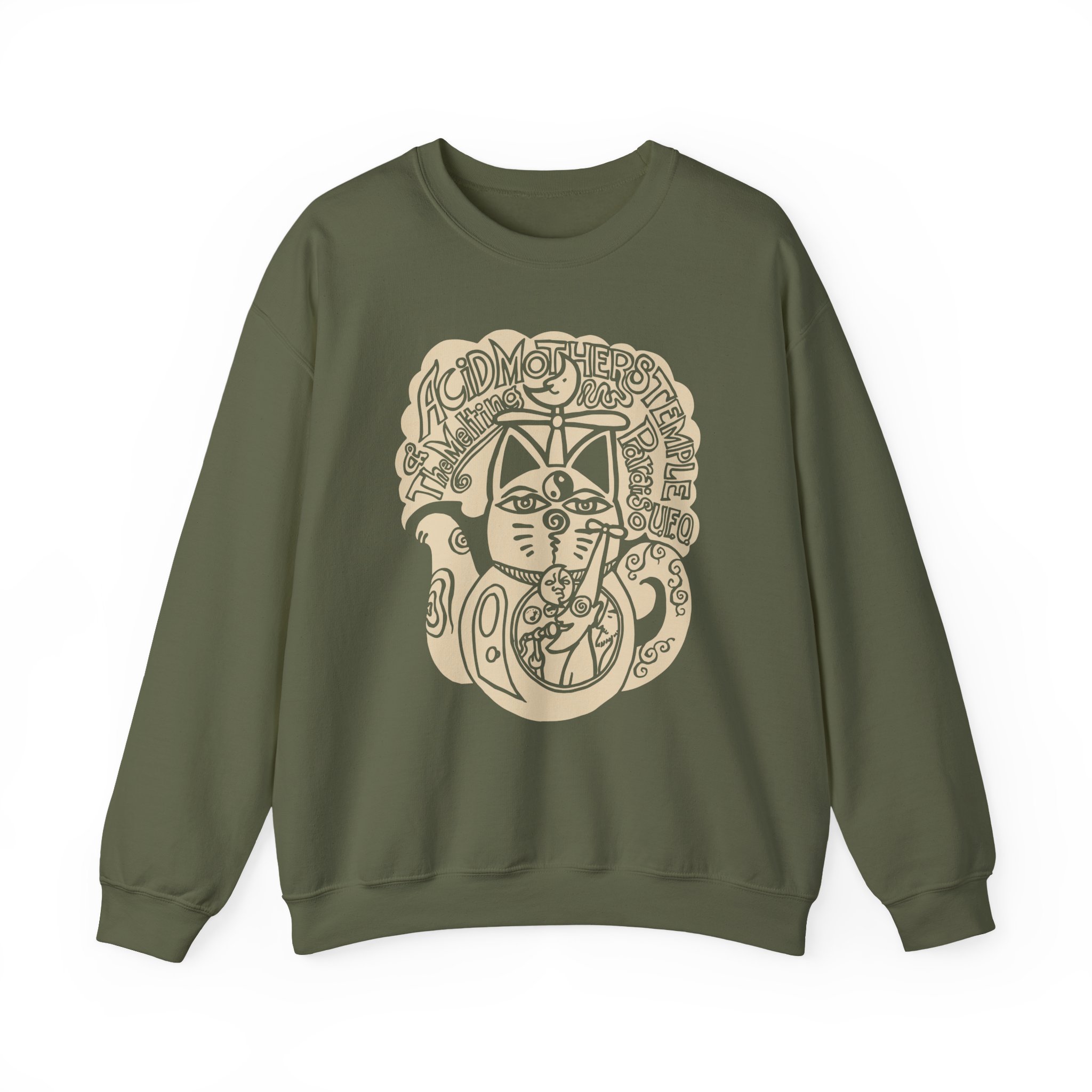 Acid Mothers Temple Unisex Heavy Blendâ„¢ Crewneck Sweatshirt