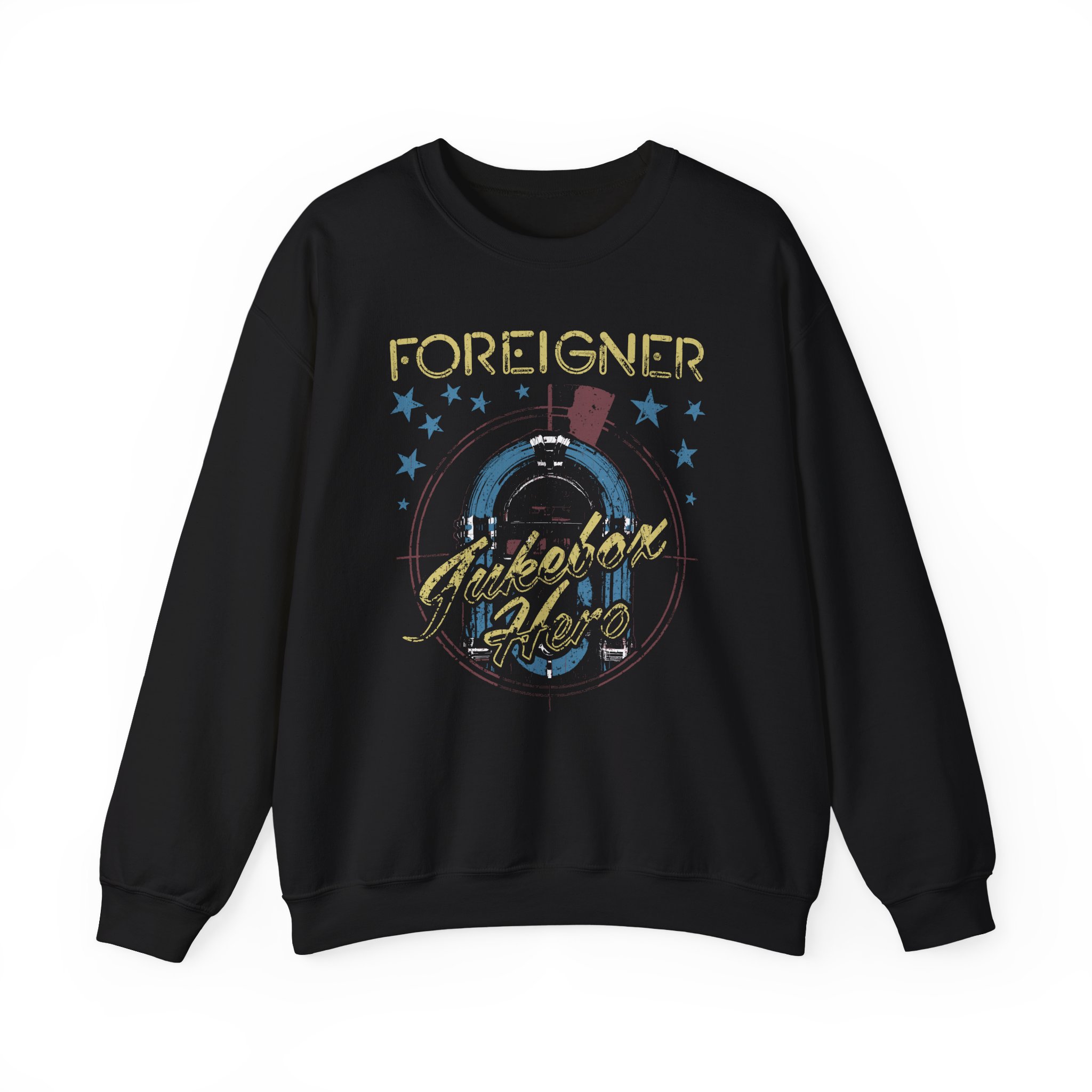 Foreigner Juicebox Hero Unisex Heavy Blendâ„¢ Crewneck Sweatshirt