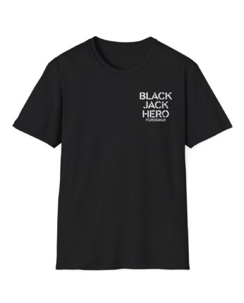 Foreigner Black Jack Hero Unisex Softstyle T-Shirt