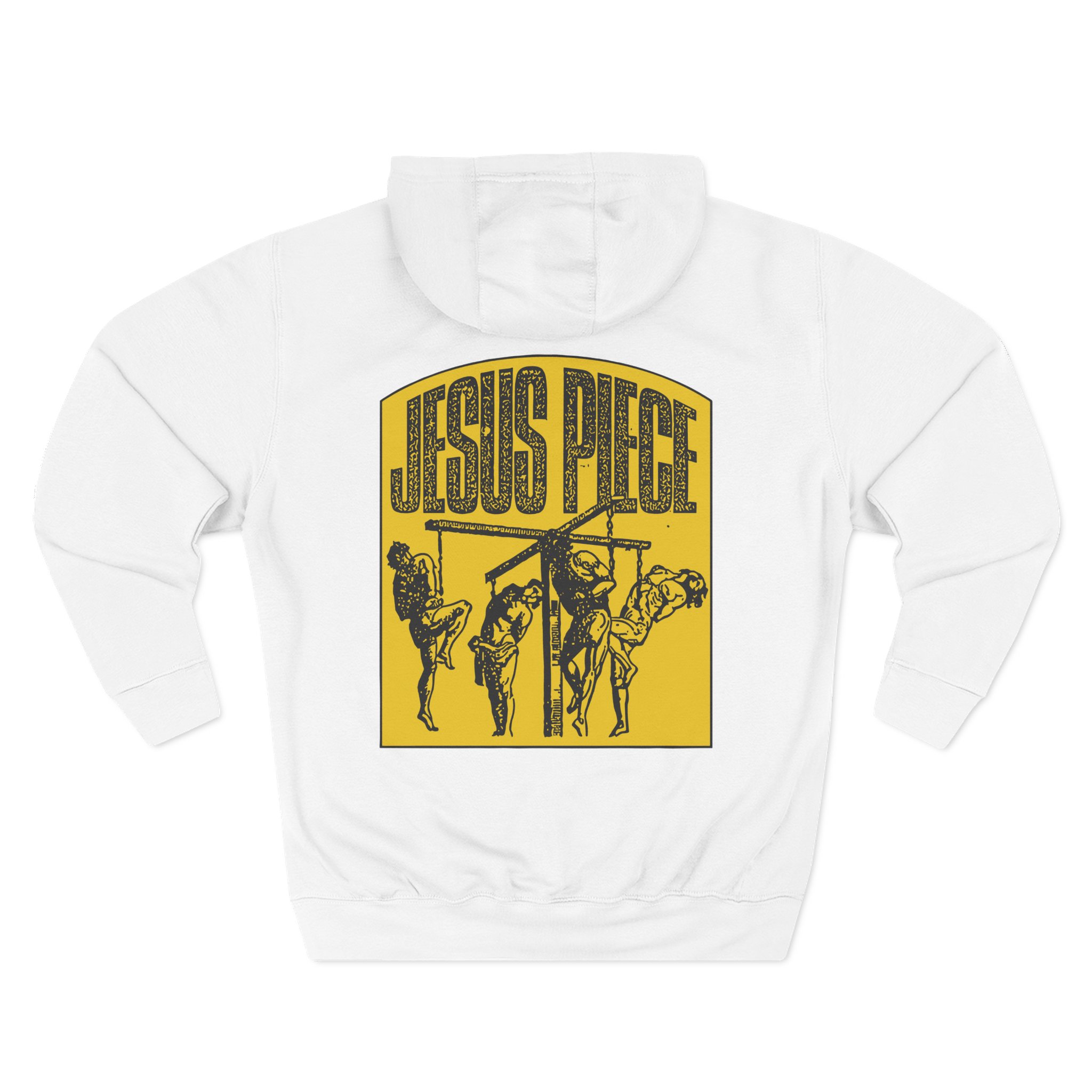 Jesus Piece Tortured Three-Panel Fleece Hoodie