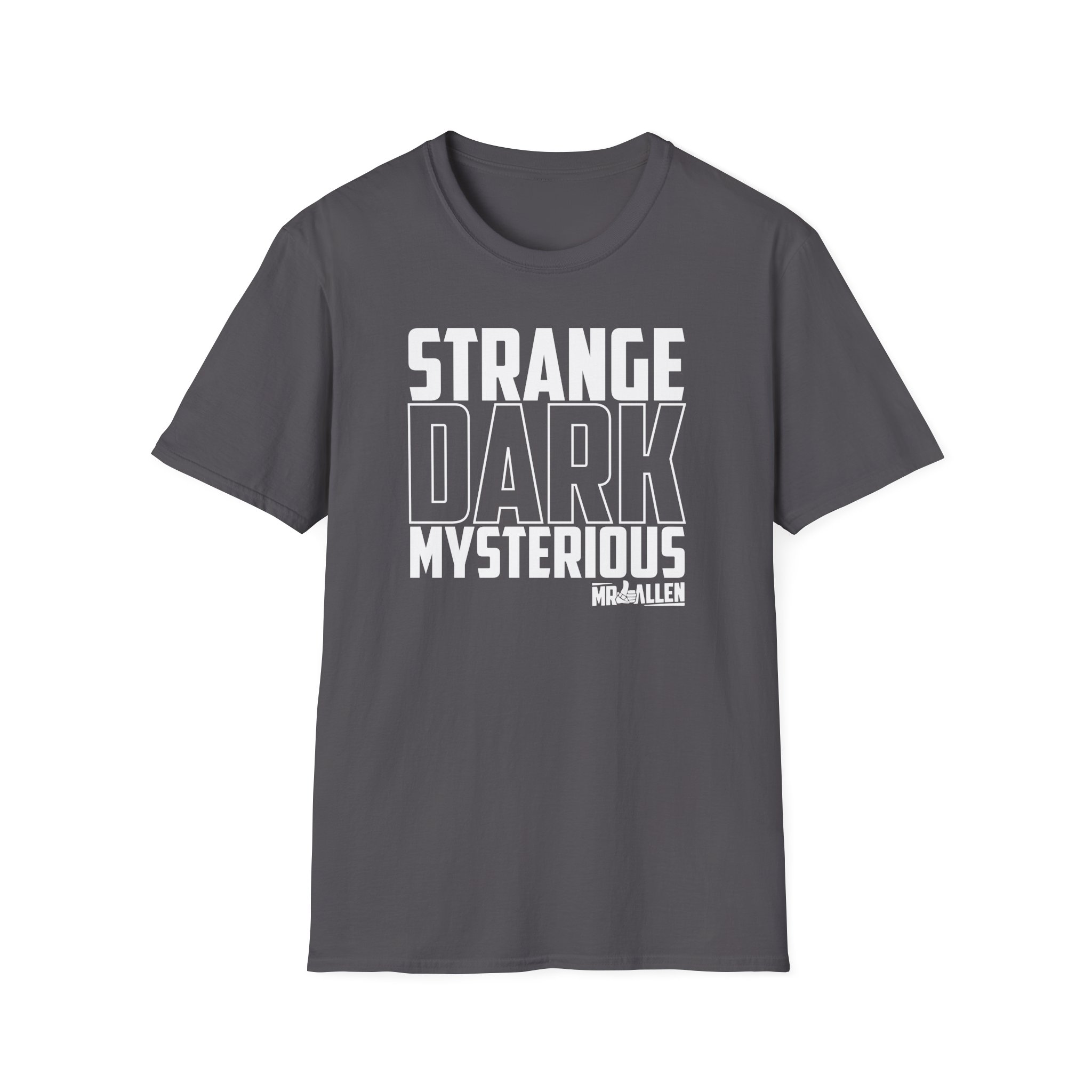 Mrballen Strange Dark Mysterious Unisex Softstyle T-Shirt