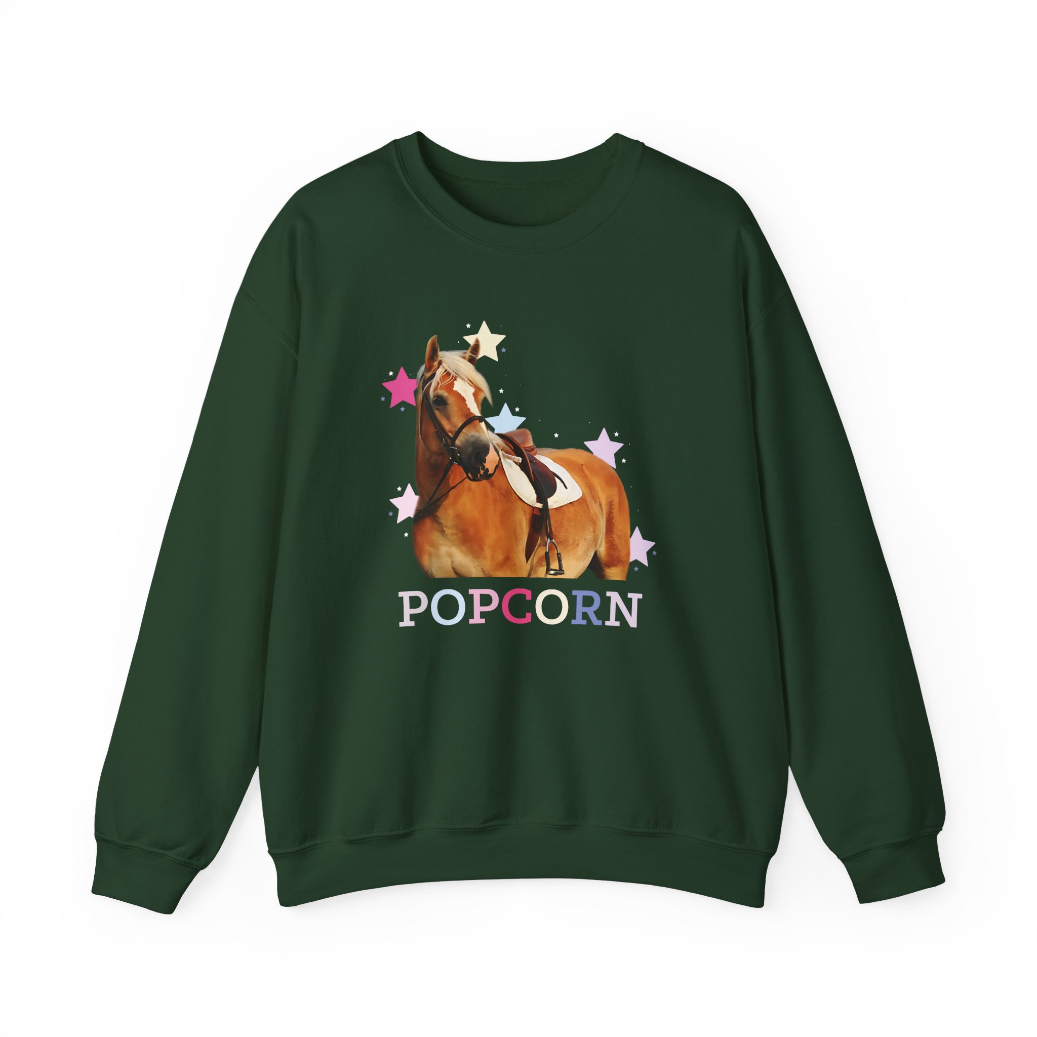 Harlow and Popcorn Stars Unisex Heavy Blendâ„¢ Crewneck Sweatshirt