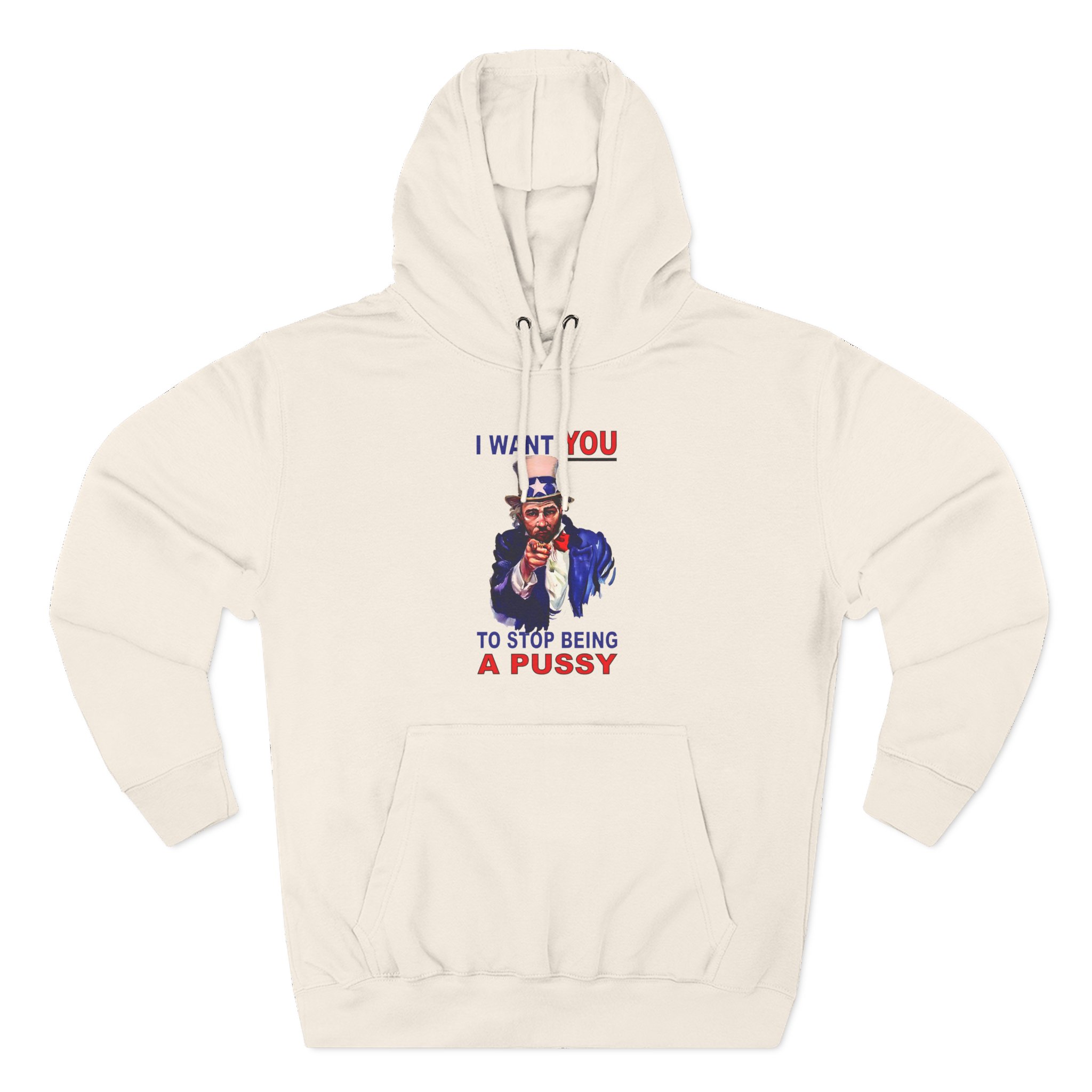 Sean Strickland Don't Be a P***y Three-Panel Fleece Hoodie
