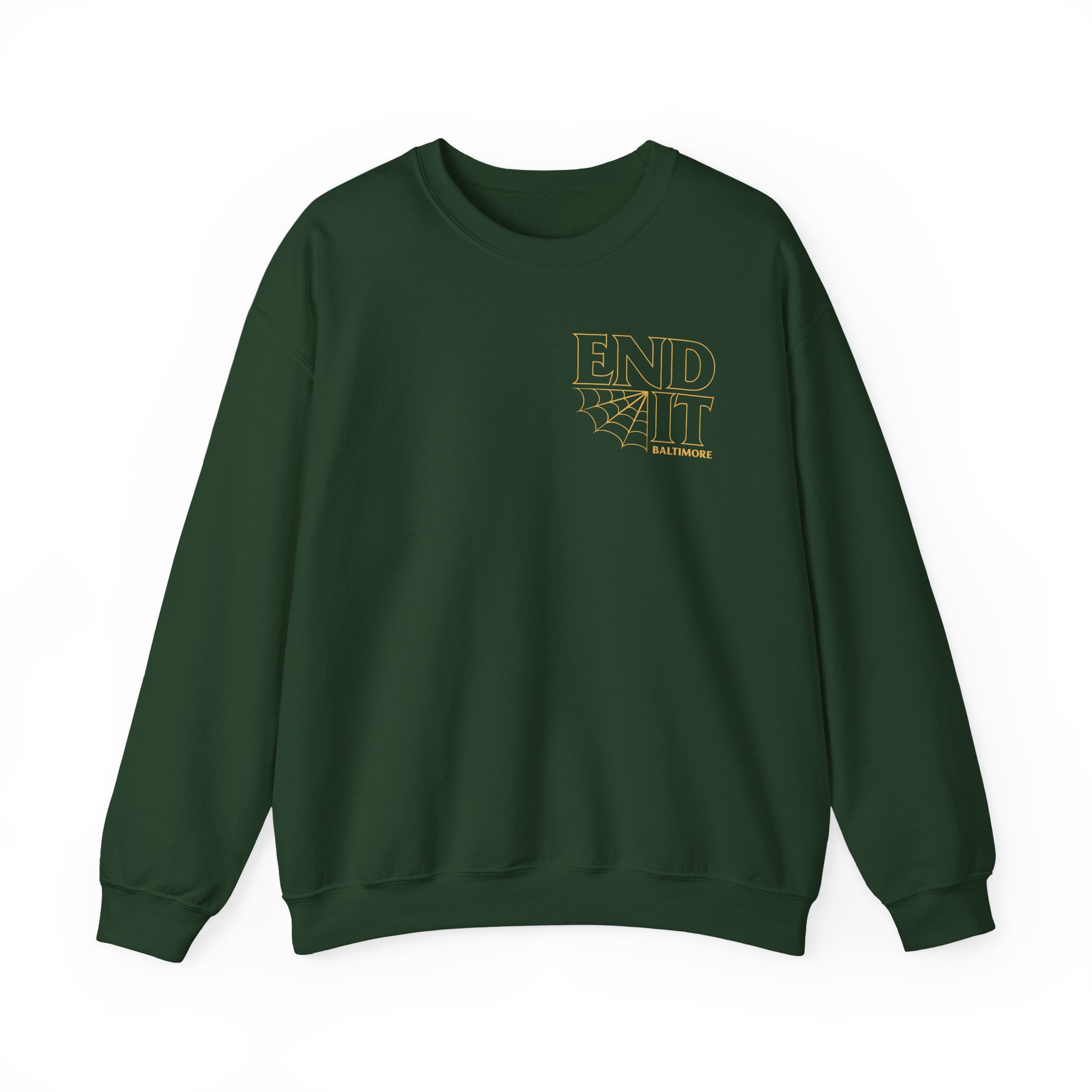 End It Unisex Heavy Blend Crewneck Sweatshirt