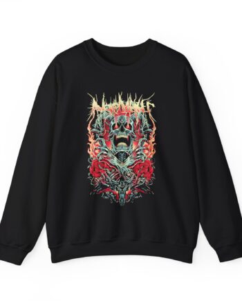 Angelmaker Demon Roses Unisex Heavy Blend™ Crewneck Sweatshirt