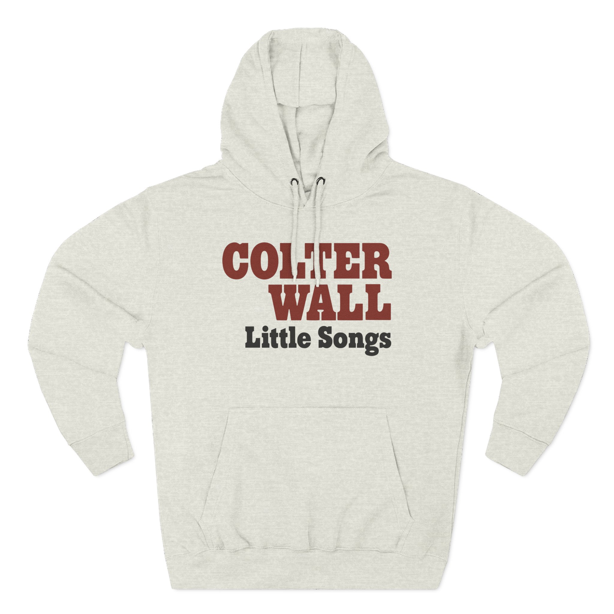 Colter Wall Little Songs Three-Panel Fleece Hoodie