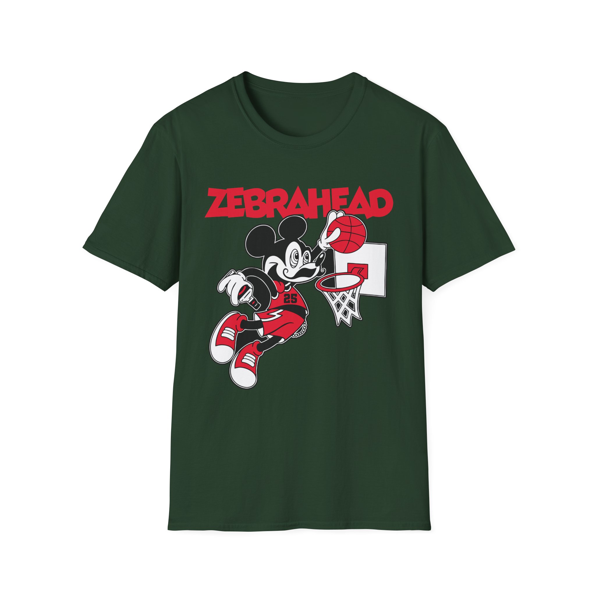 Zebrahead Mickey Unisex Softstyle T-Shirt