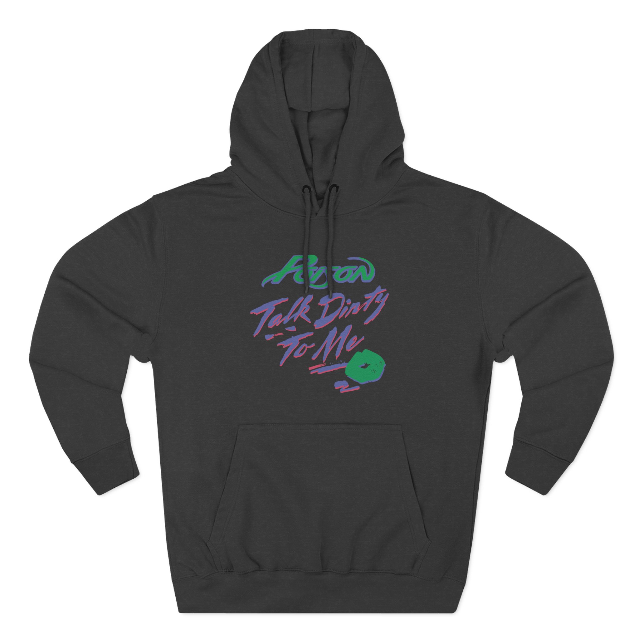 Poison Talk Dirty Three-Panel Fleece Hoodie