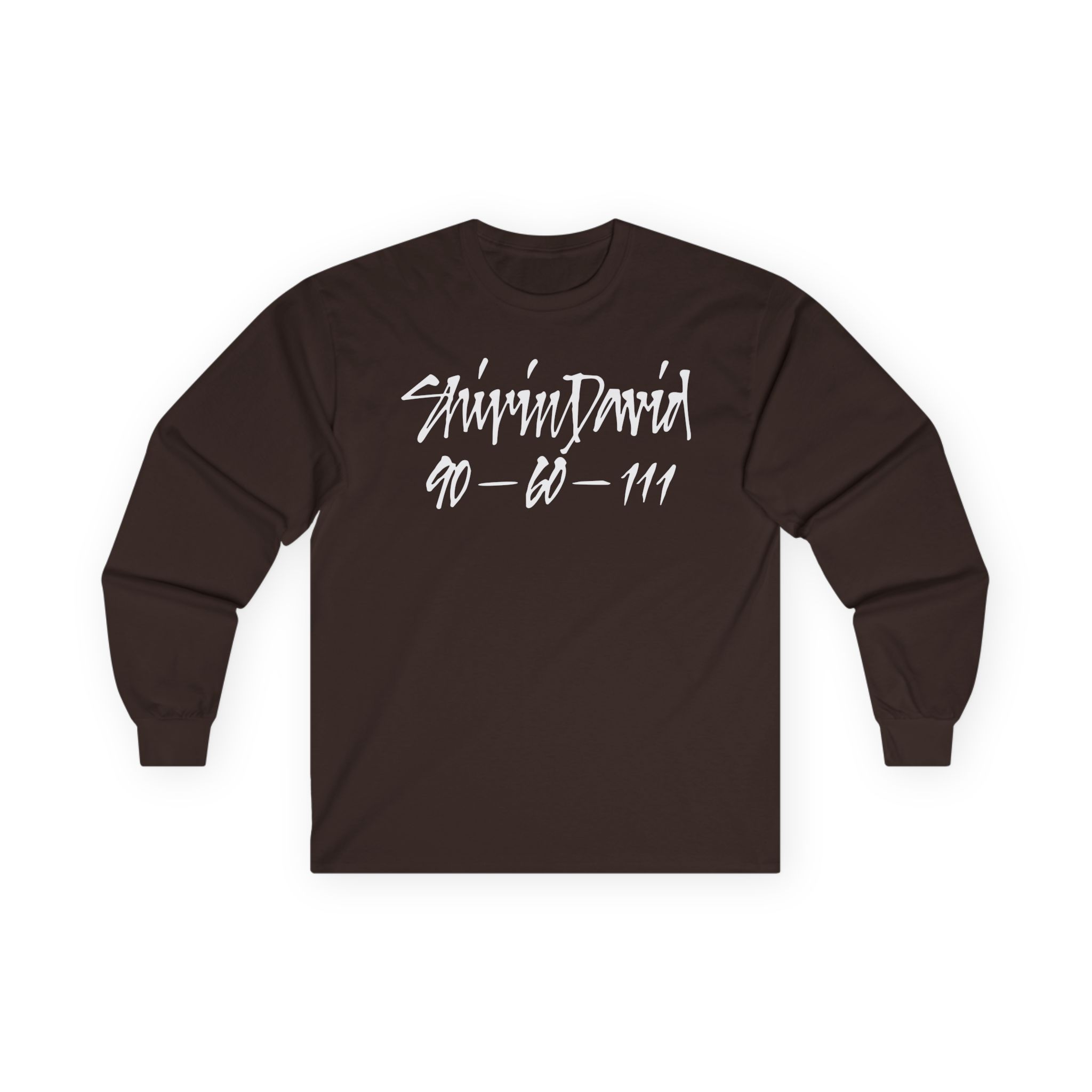 Shirin David 90-60-111 Text - Unisex Ultra Cotton Long Sleeve Tee