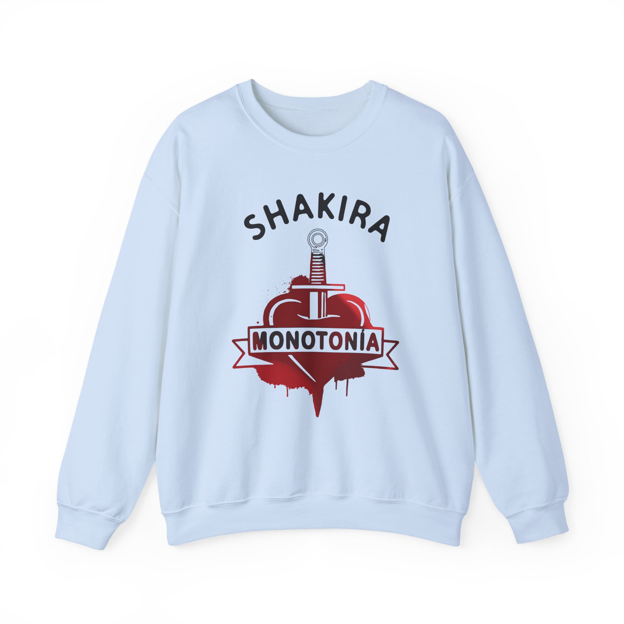 Shakira MonotonĂa Unisex Heavy Blendâ„¢ Crewneck Sweatshirt