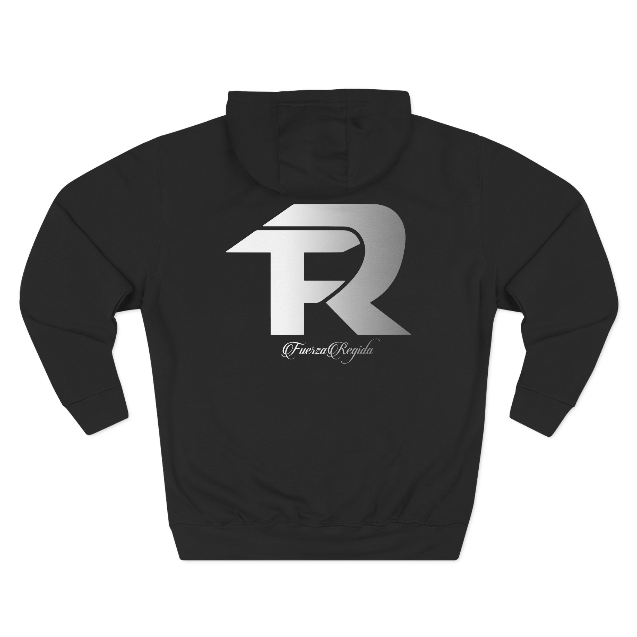Fuerza Regida Fr Logo Three-Panel Fleece Hoodie