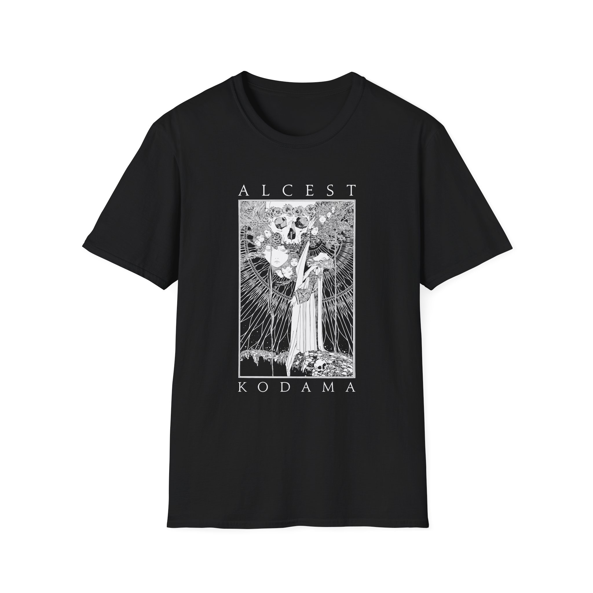 Alcest Kodama Faces Unisex Softstyle T-Shirt