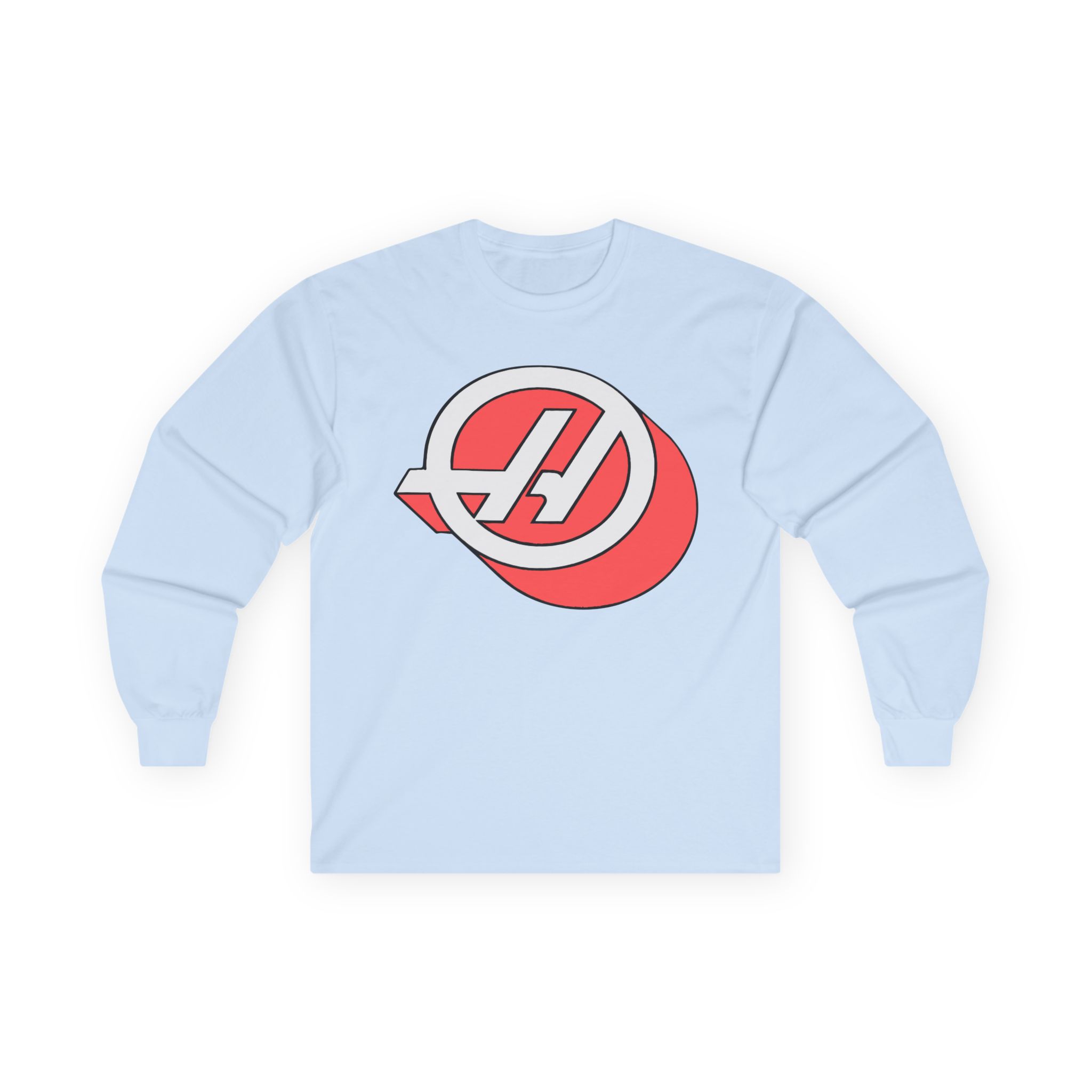 Haas F1 3d Roundel Unisex Ultra Cotton Long Sleeve Tee