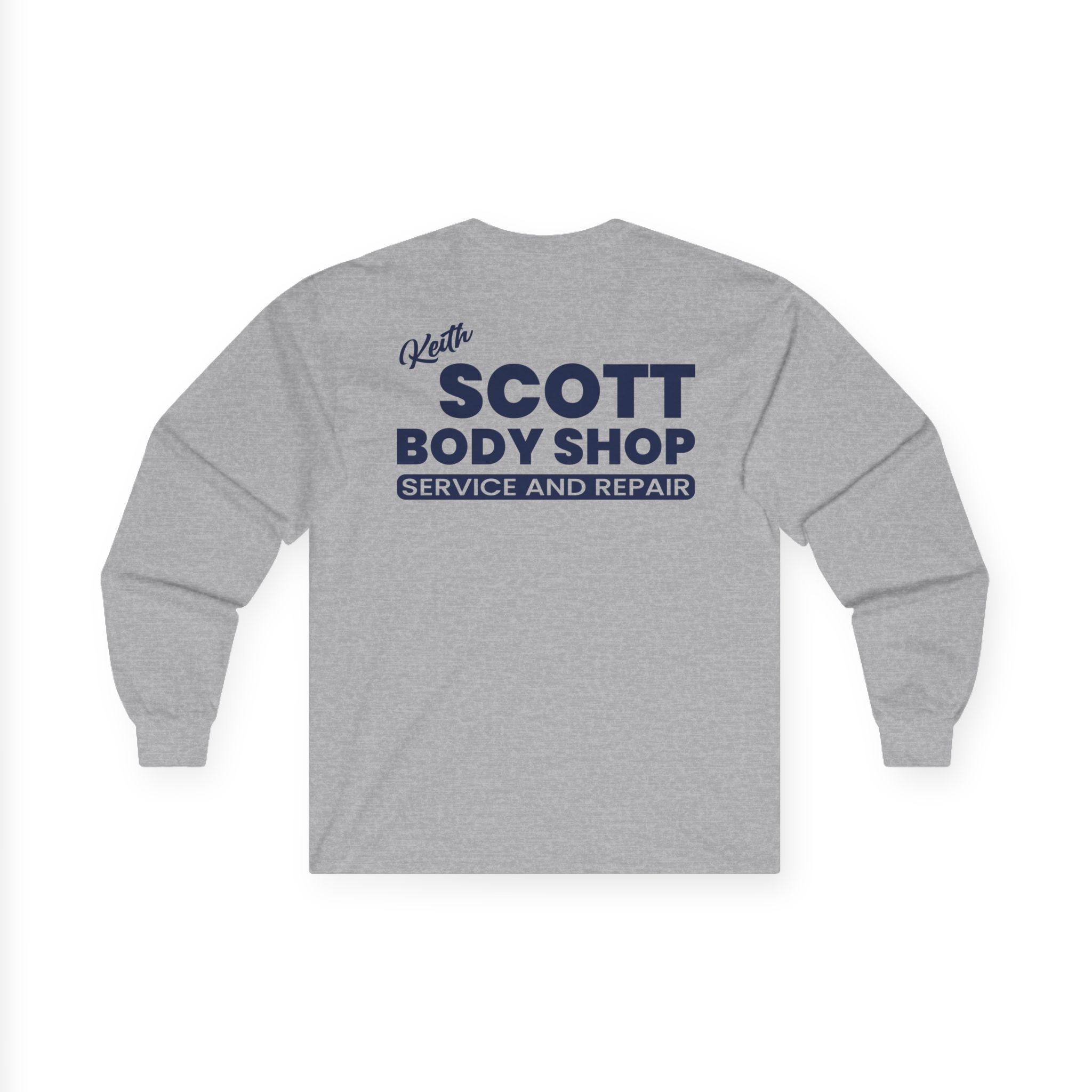 Keith Scott Body Shop One Tree Hill Unisex Ultra Cotton Long Sleeve Tee
