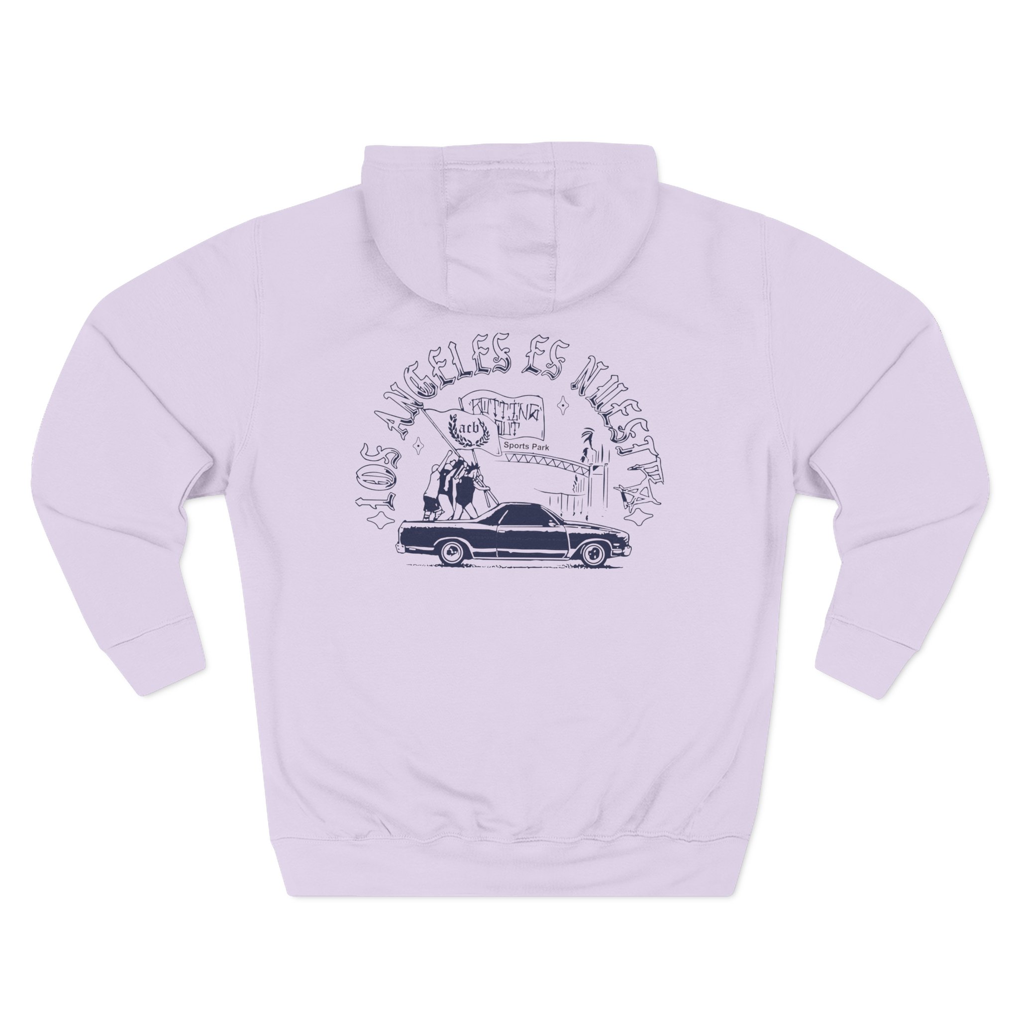 Rotting Out Three-Panel Fleece Hoodie