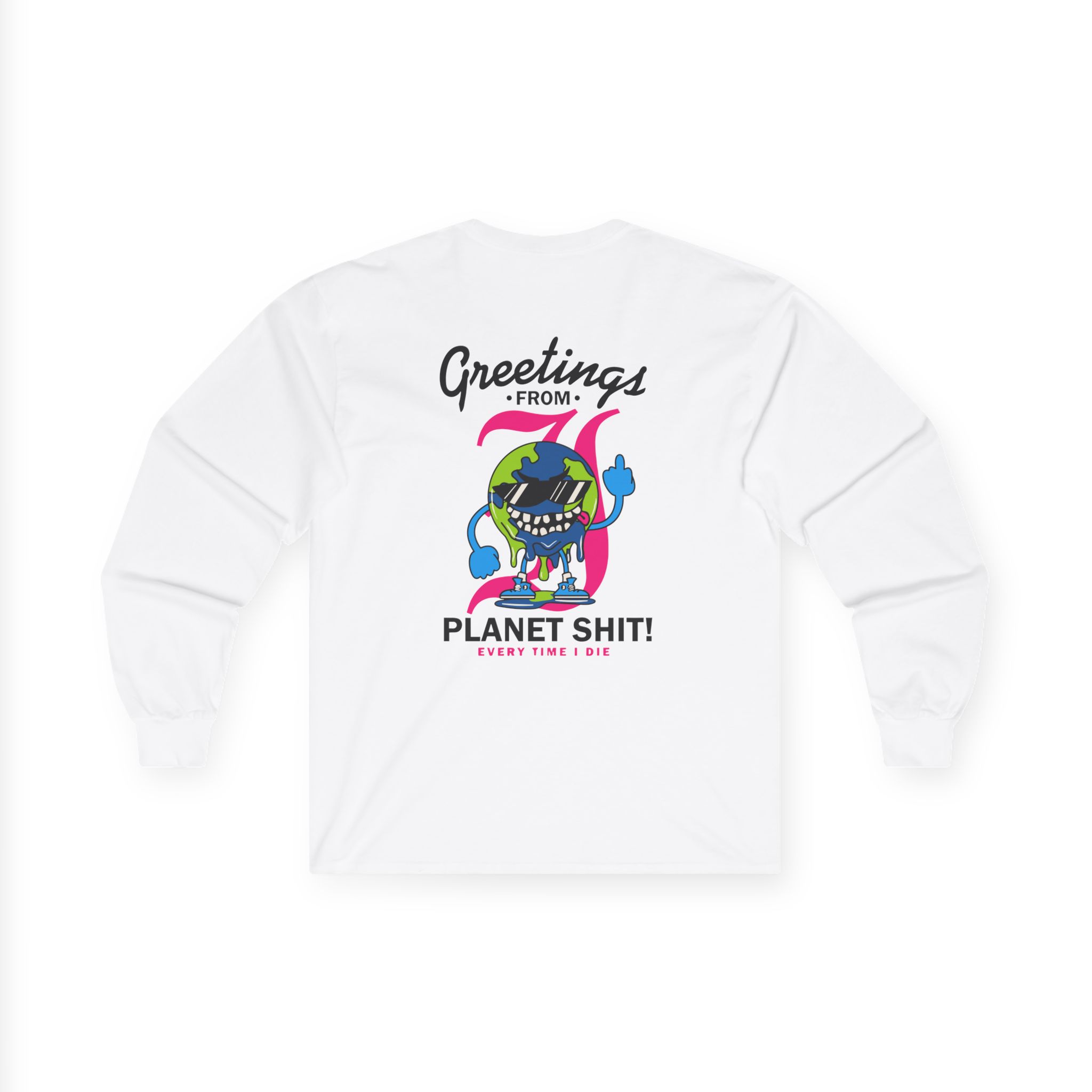 Every Time I Die Planet Unisex Ultra Cotton Long Sleeve Tee