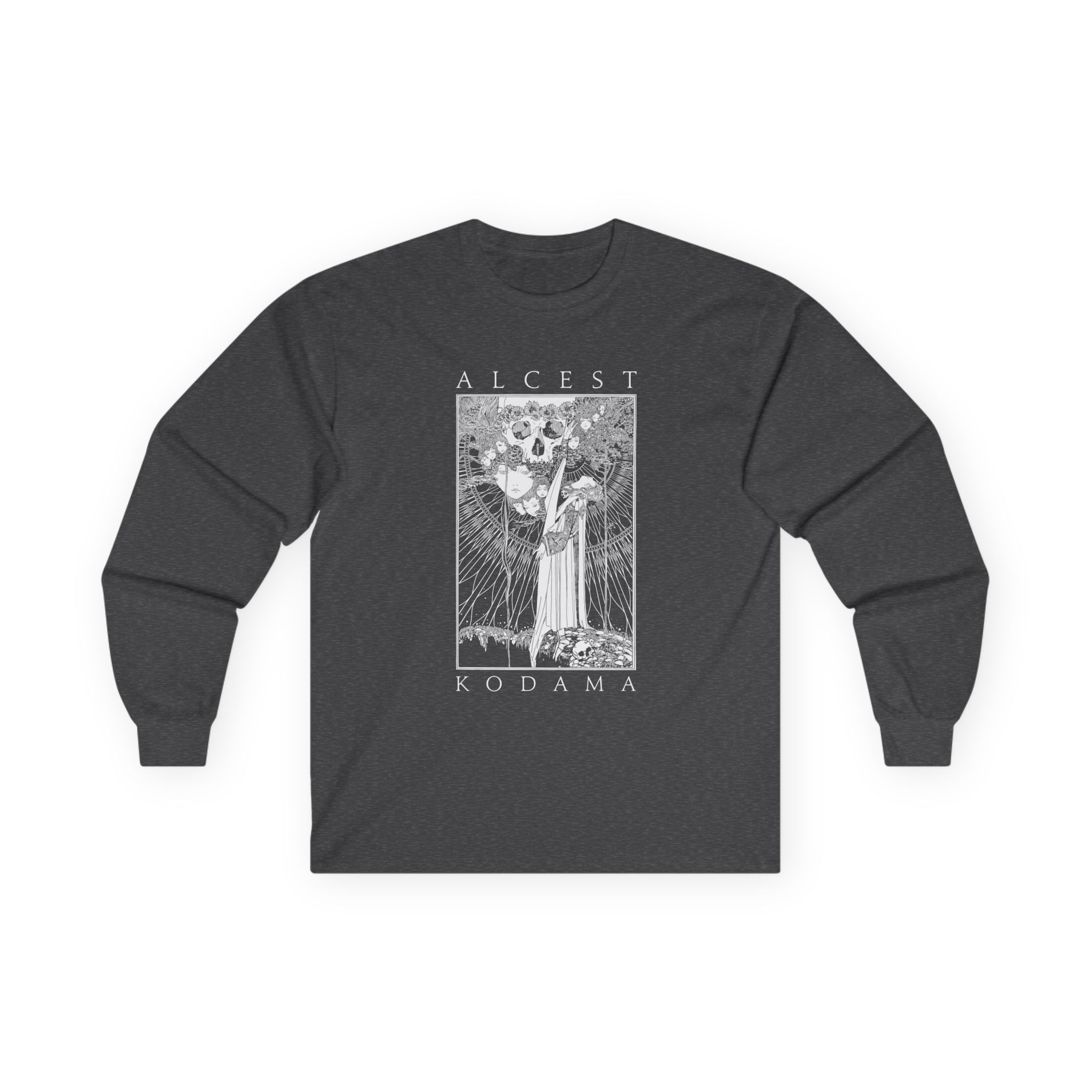 Alcest Kodama Faces Unisex Ultra Cotton Long Sleeve Tee