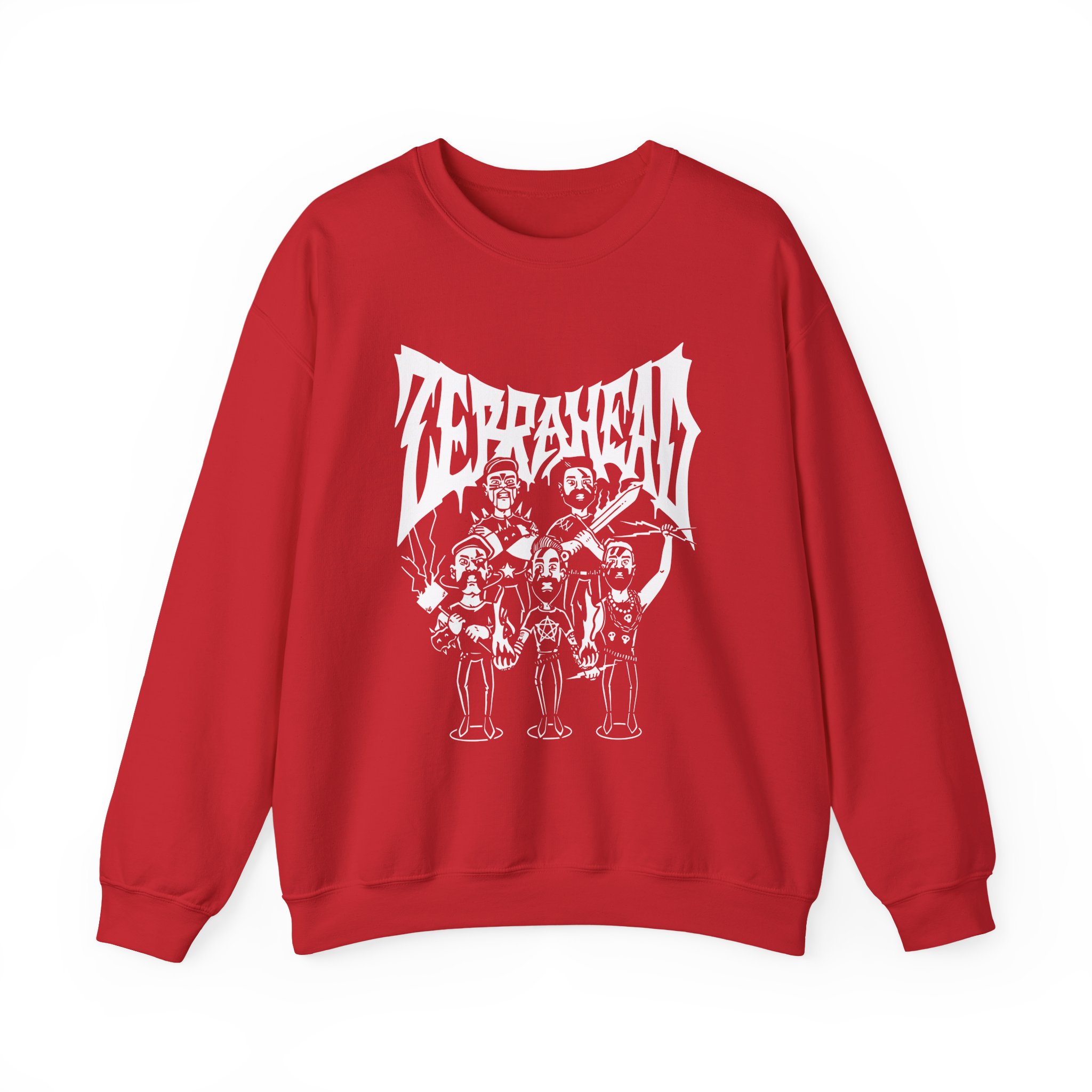 Zebrahead Goth Unisex Heavy Blendâ„¢ Crewneck Sweatshirt