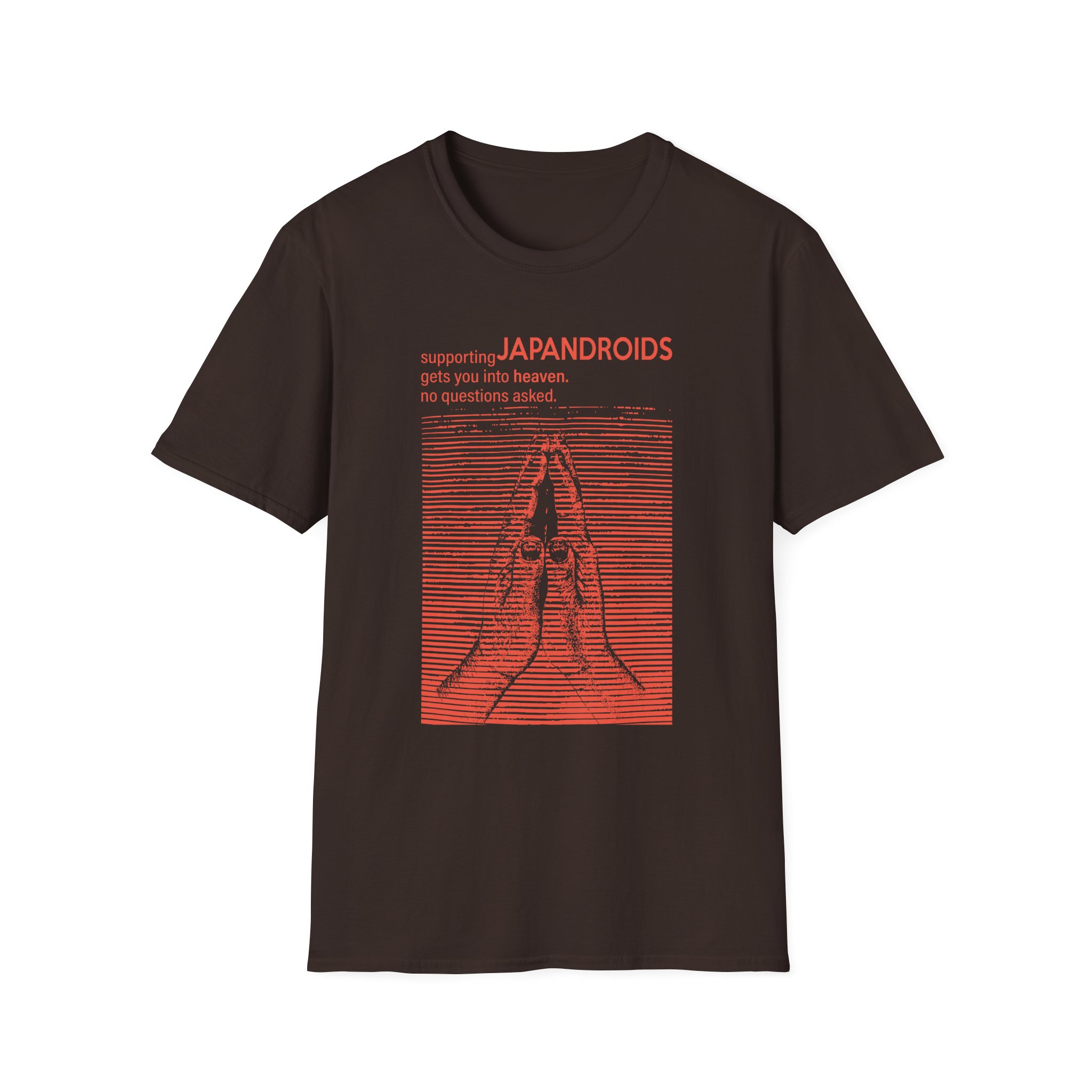 Supporting Japandroids Gets You Into Heaven No Questions Asked Unisex Softstyle T-Shirt
