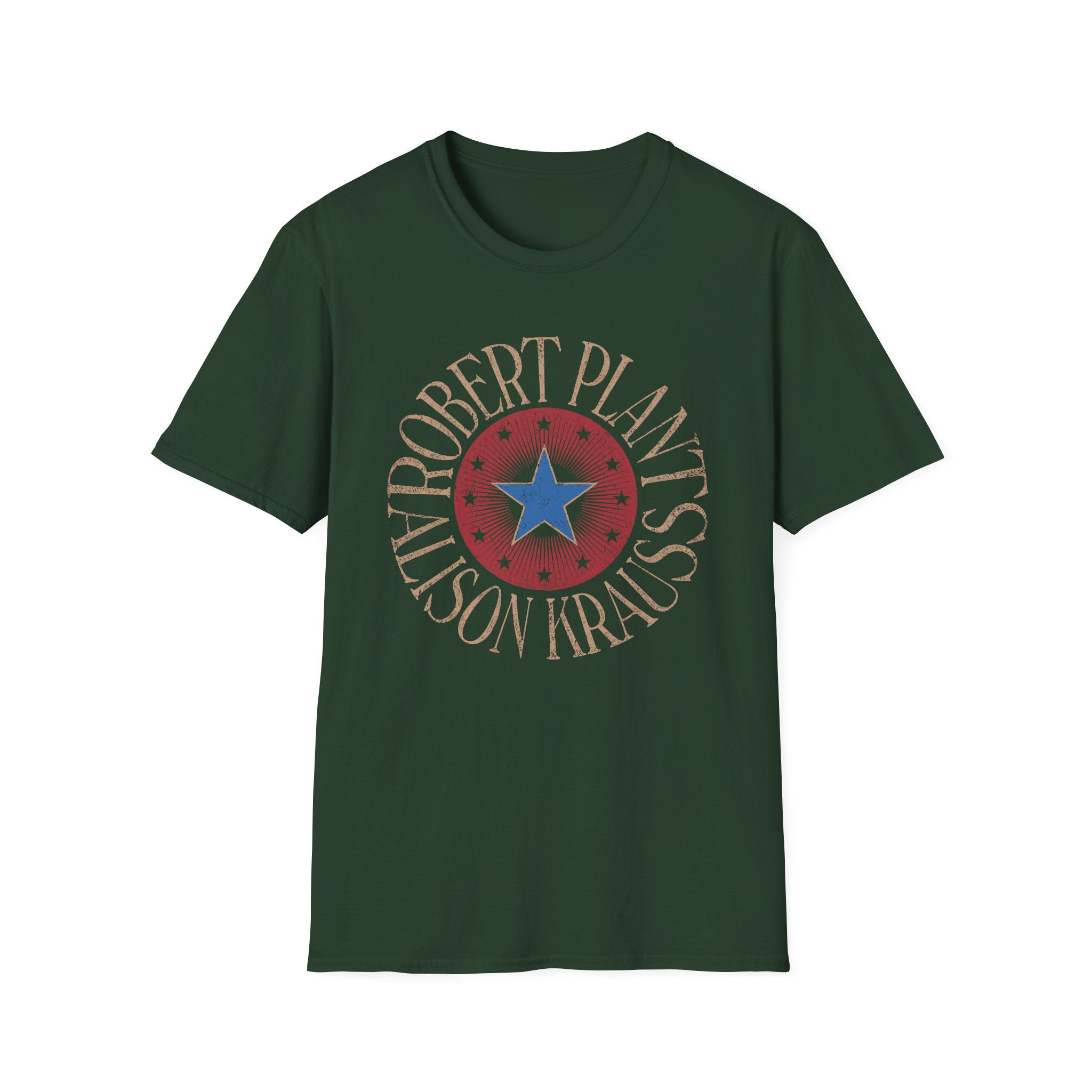 Robert Plant Star Unisex Softstyle T-Shirt