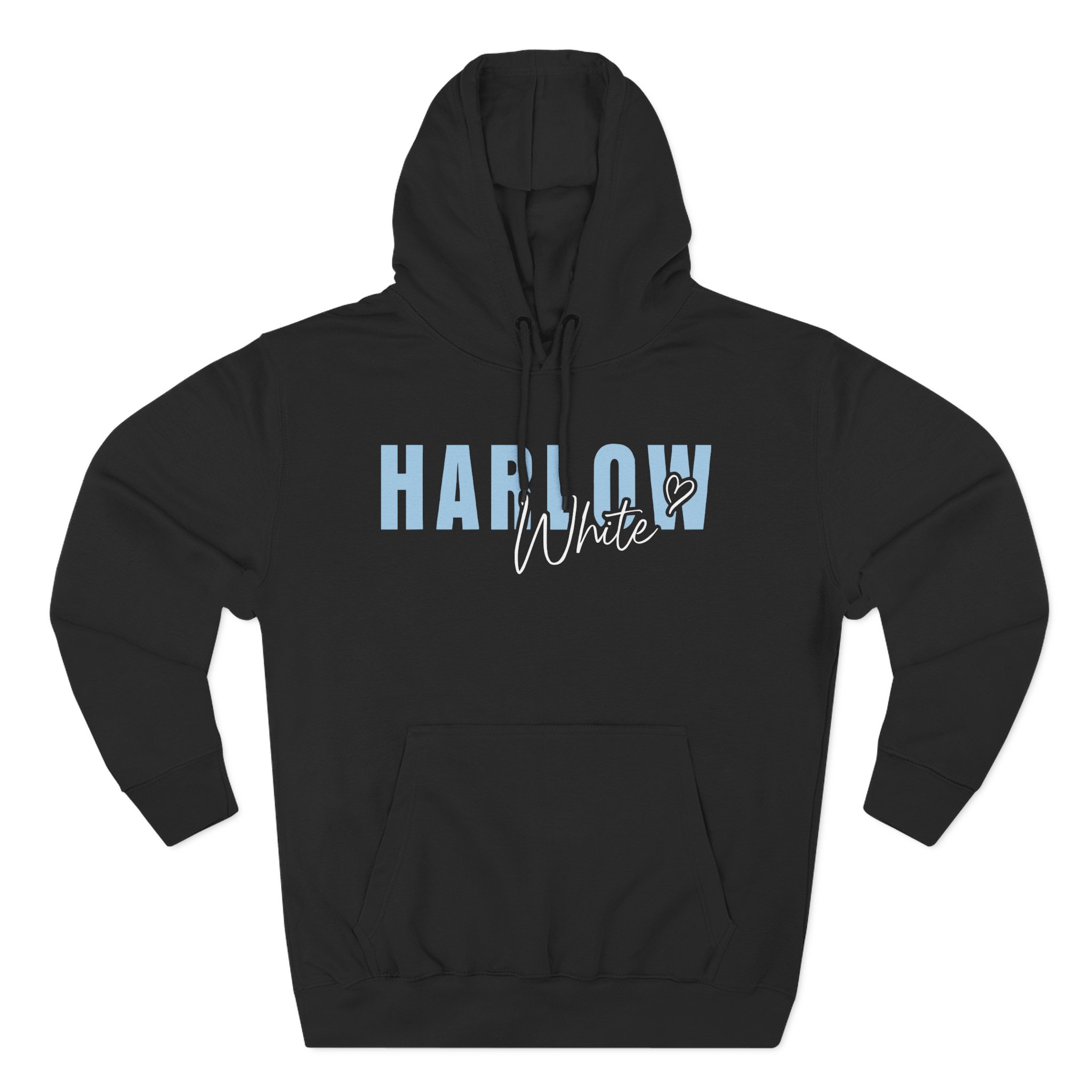 Three-Panel Fleece Hoodie
