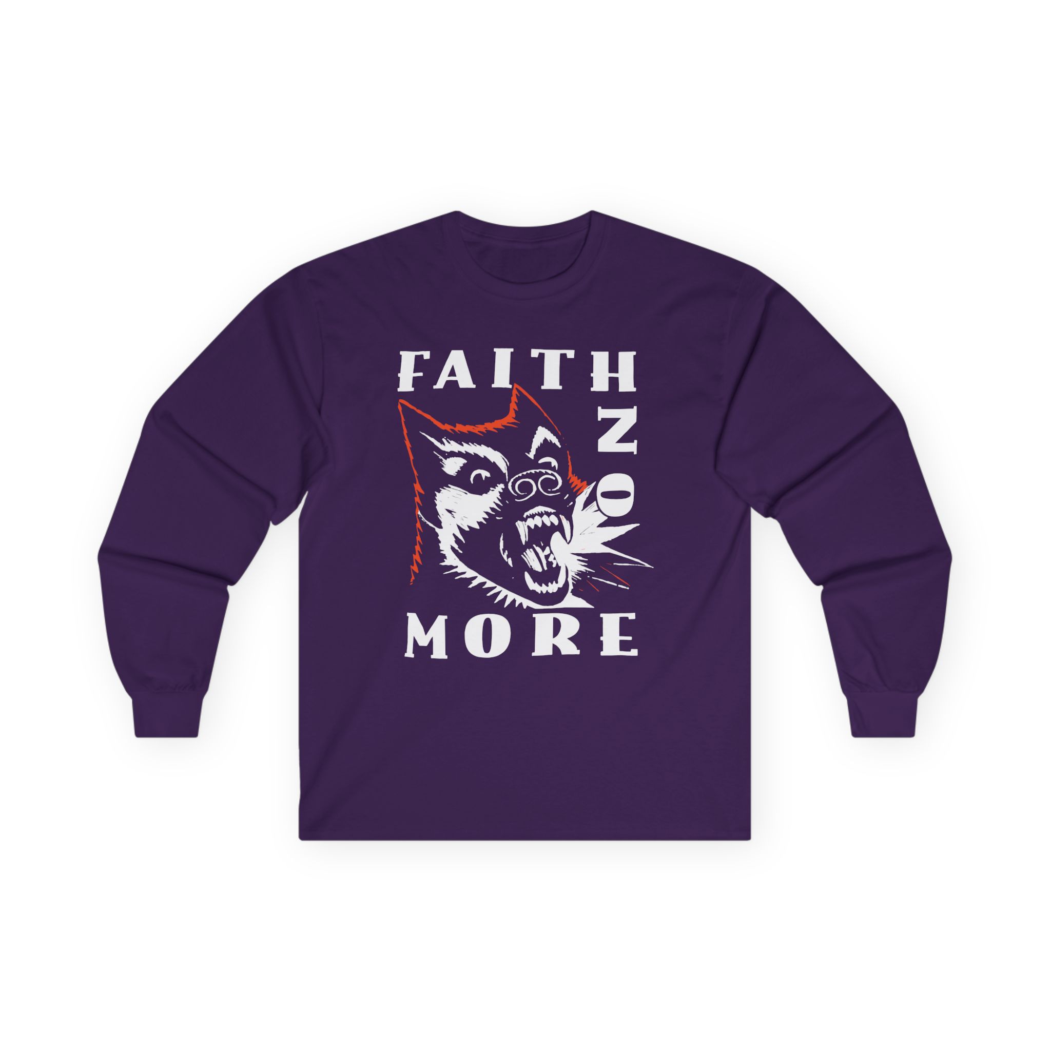Faith No More Logo Dog Unisex Ultra Cotton Long Sleeve Tee