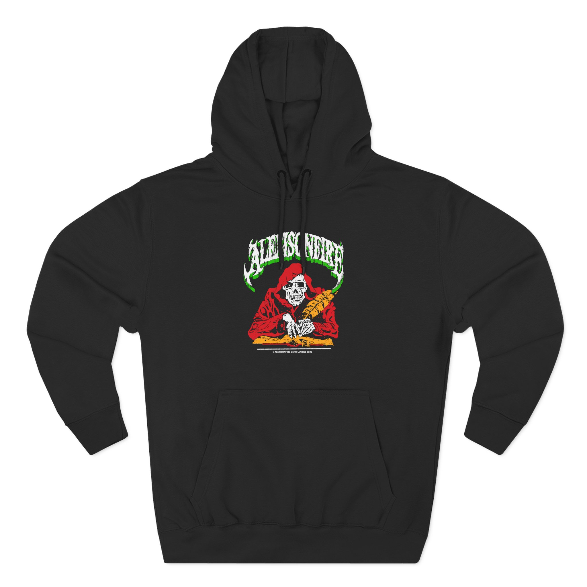 Alexisonfire Skelwrite Three-Panel Fleece Hoodie