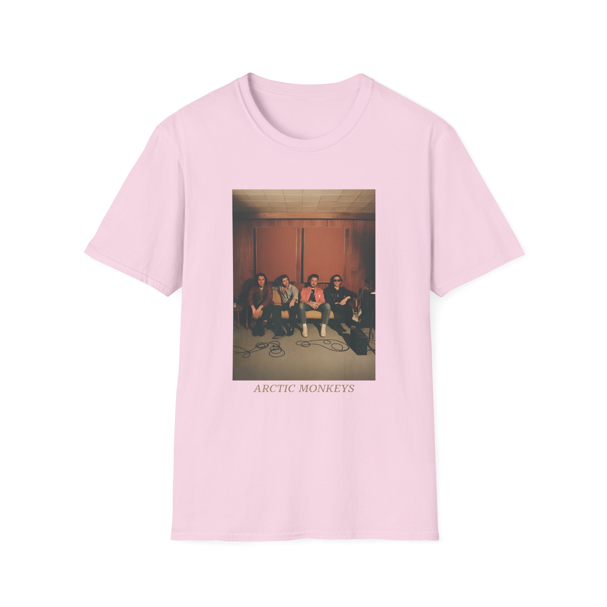 Arctic Monkeys Band Photo Unisex Softstyle T-Shirt