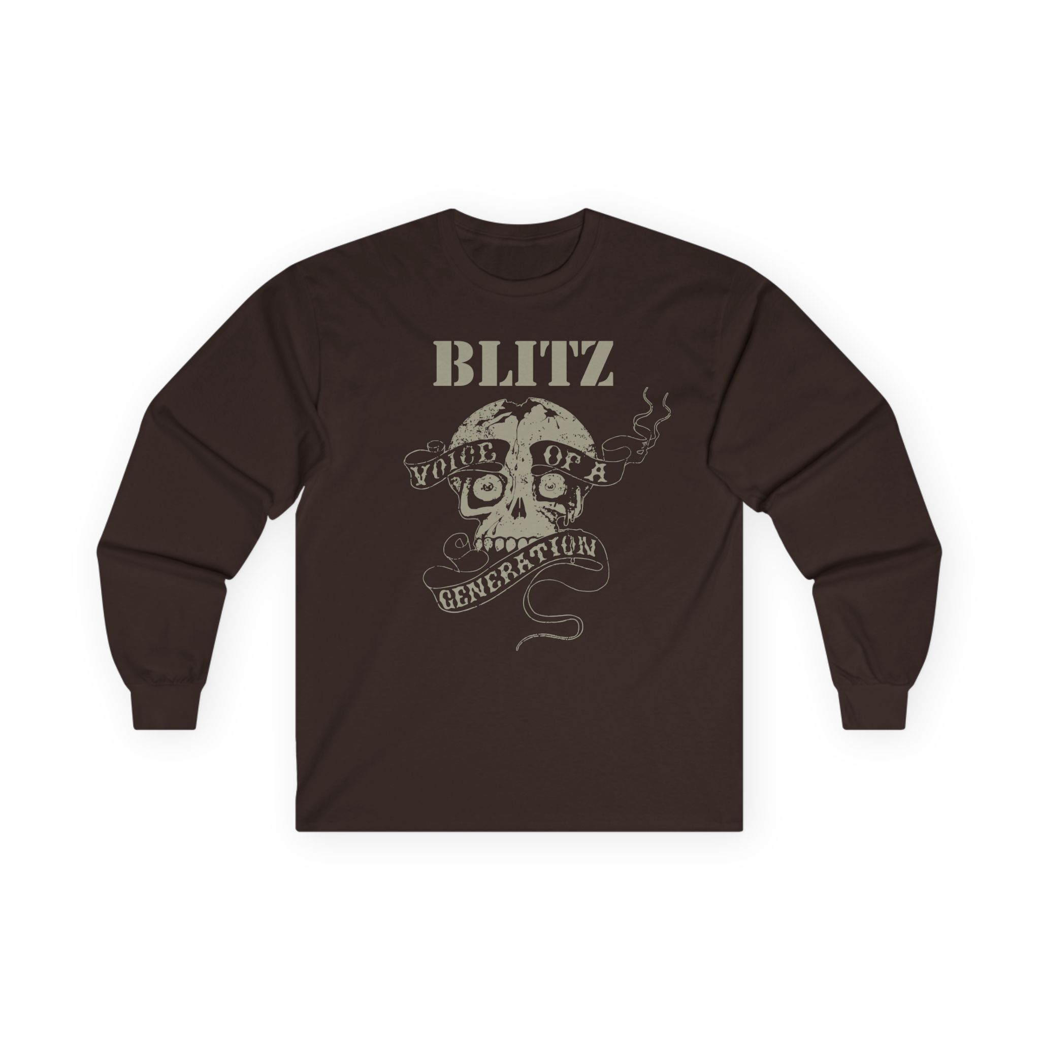 Blitz Voice Of A Generation Unisex Ultra Cotton Long Sleeve Tee