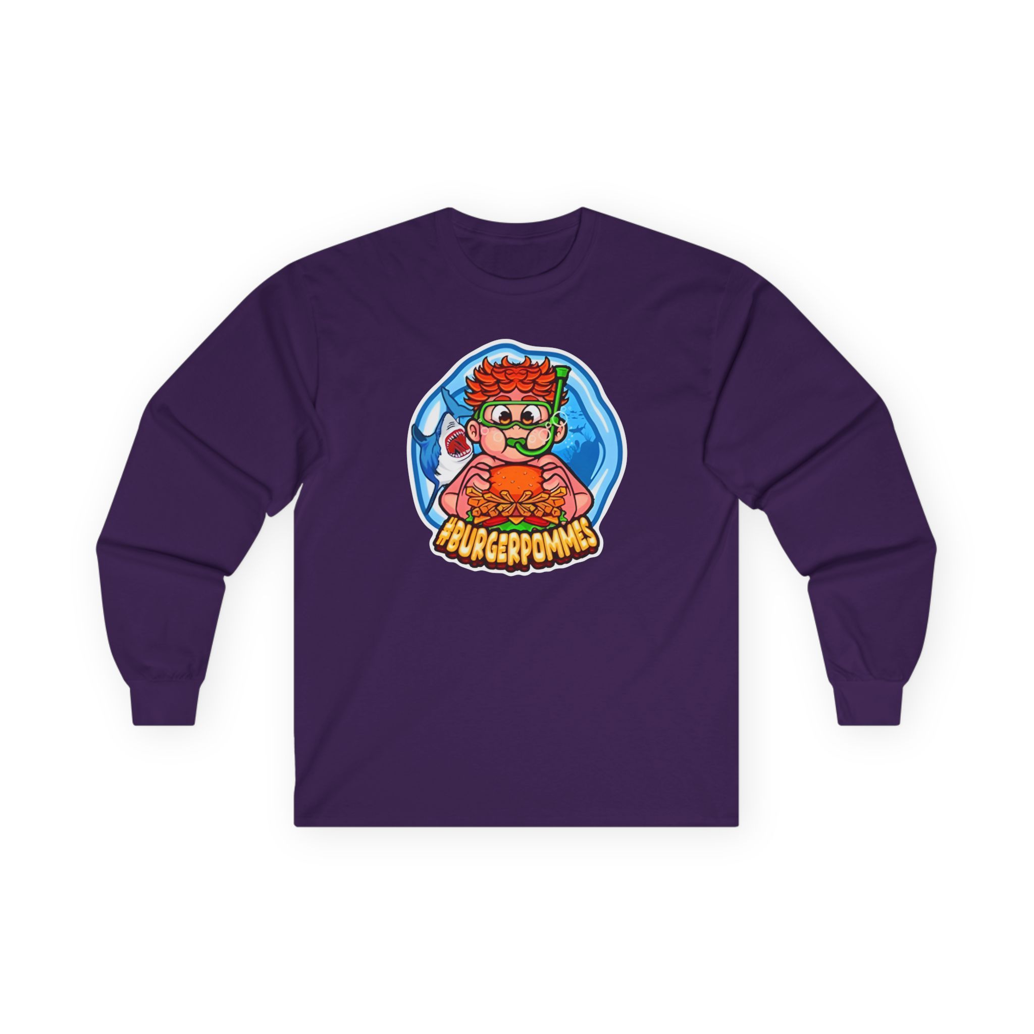 Burger Pommes Unisex Ultra Cotton Long Sleeve Tee