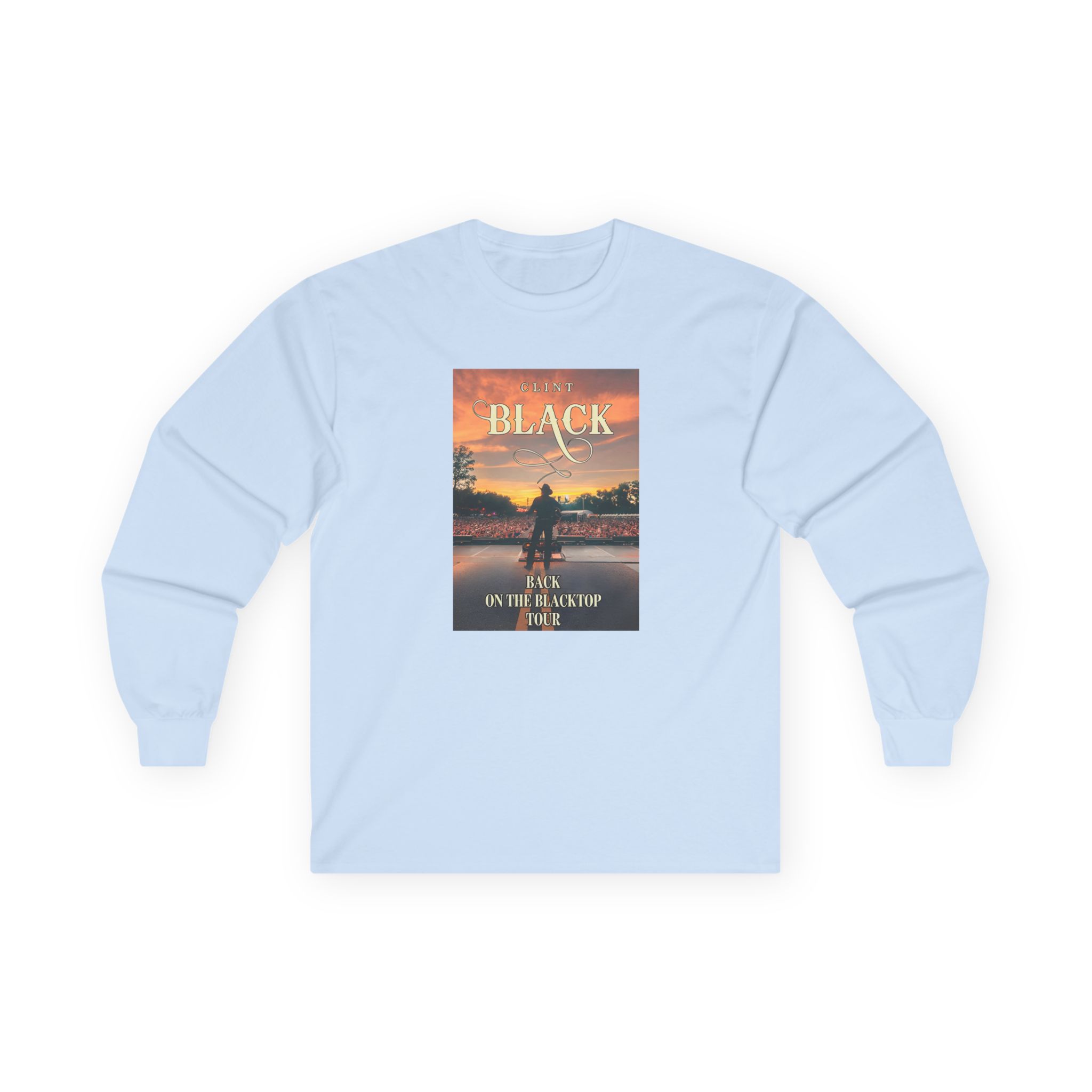 Clint Black Blacktop Unisex Ultra Cotton Long Sleeve Tee