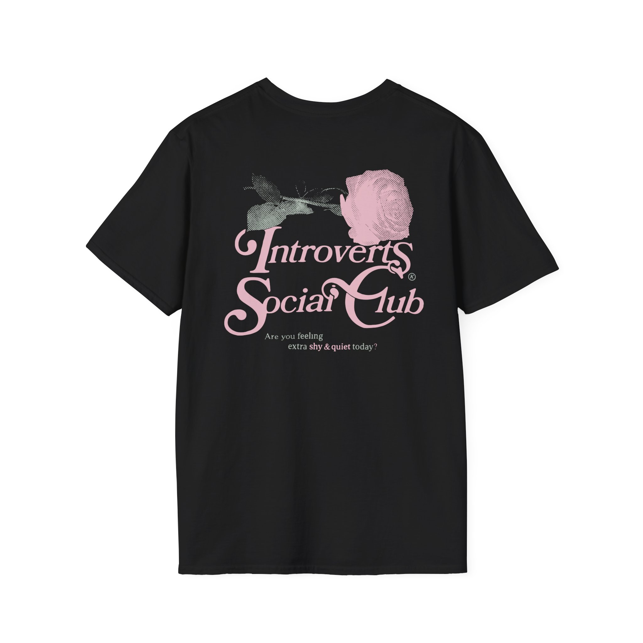 Kallmekris Introverts Social Club Unisex Softstyle T-Shirt