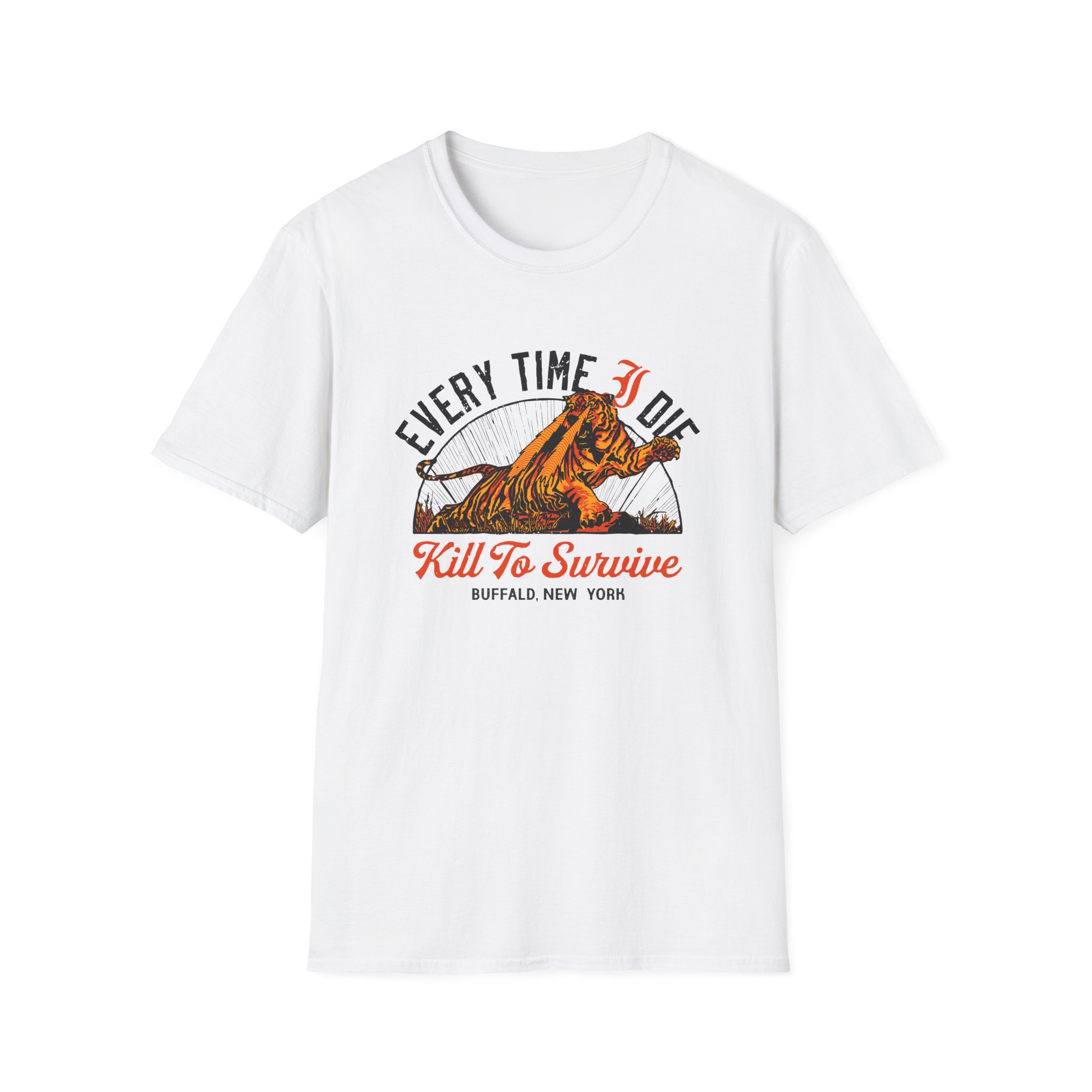 Every Time I Die Kill to Survive Unisex Softstyle T-shirt