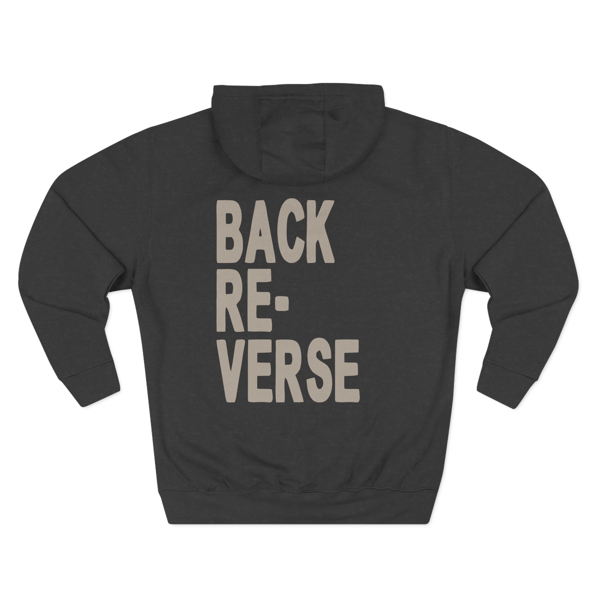 Armchair Expert Reverse Back Three-Panel Fleece Hoodie