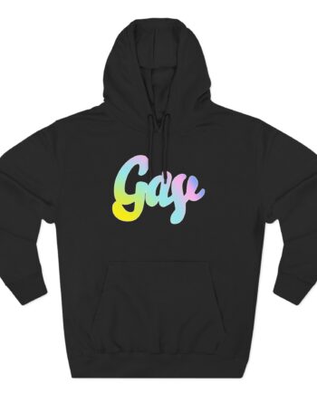 Ishowspeed Gay Three-Panel Fleece Hoodie