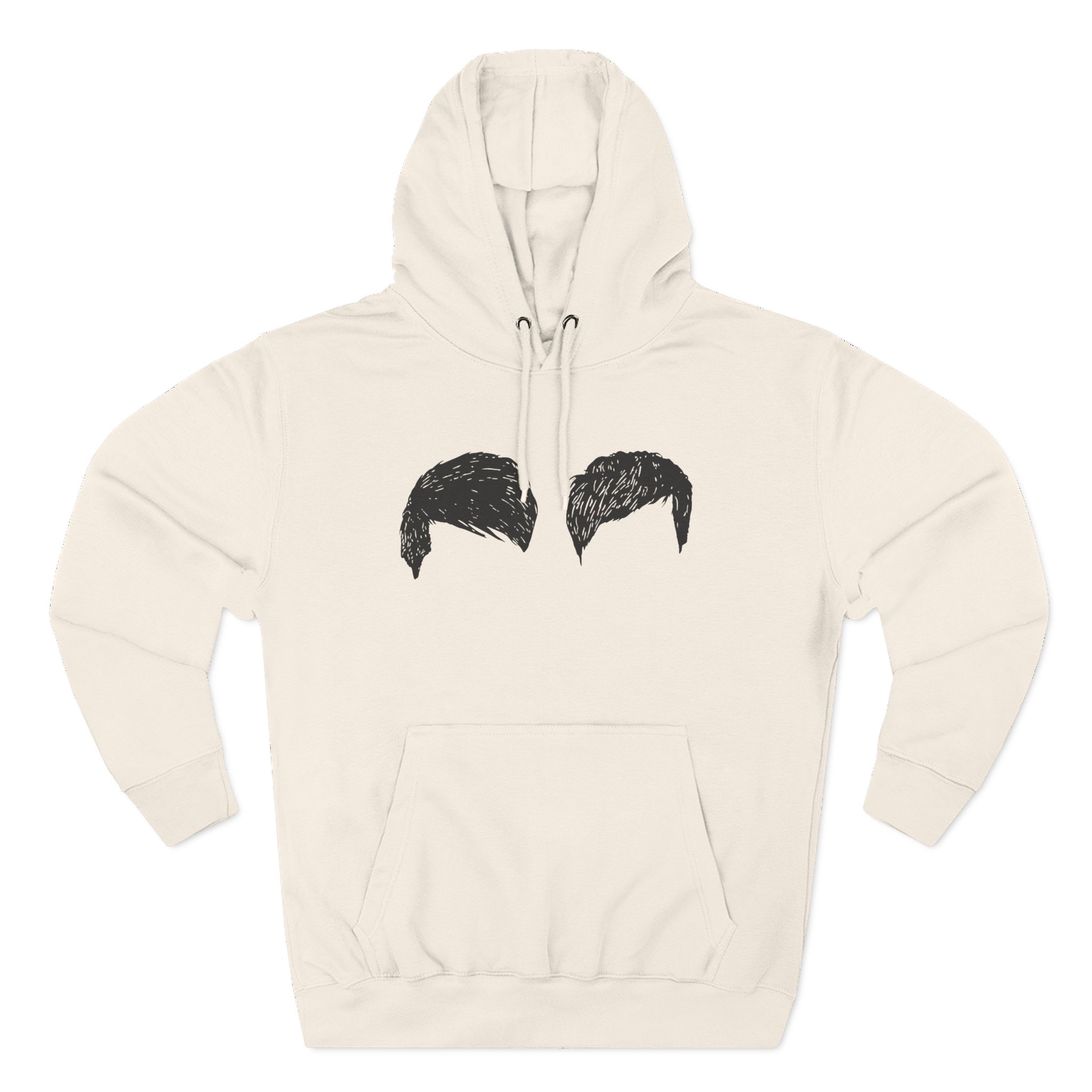 Dan and Phil Hair Three-Panel Fleece Hoodie