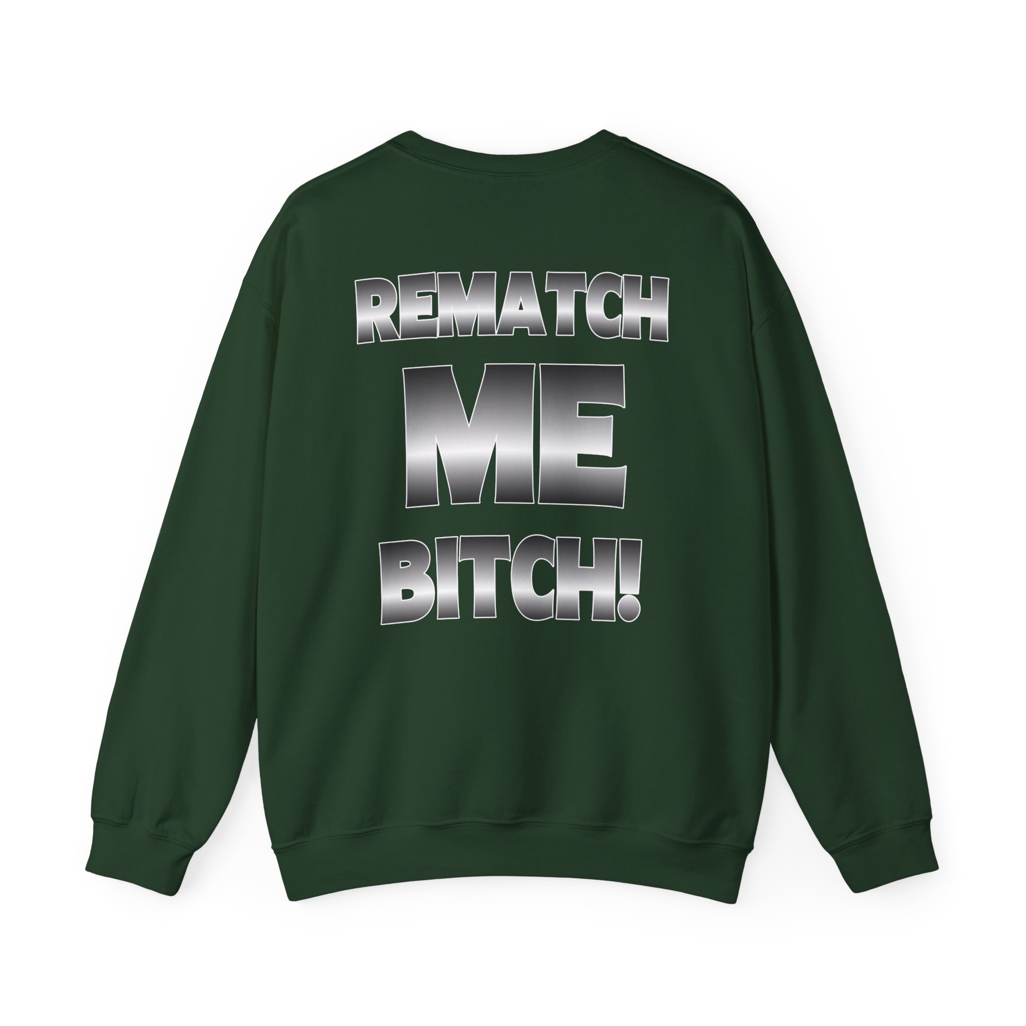 Ryan Garcia Tank’s 1 Fan Rematch Me Bitch Unisex Heavy Blend™ Crewneck Sweatshirt