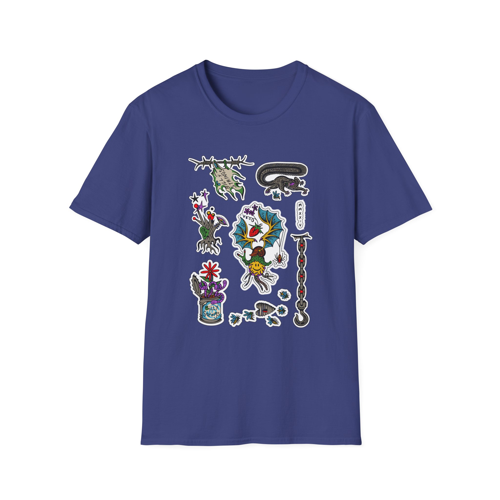 Billy Strings Flash Sheet Unisex Softstyle T-Shirt