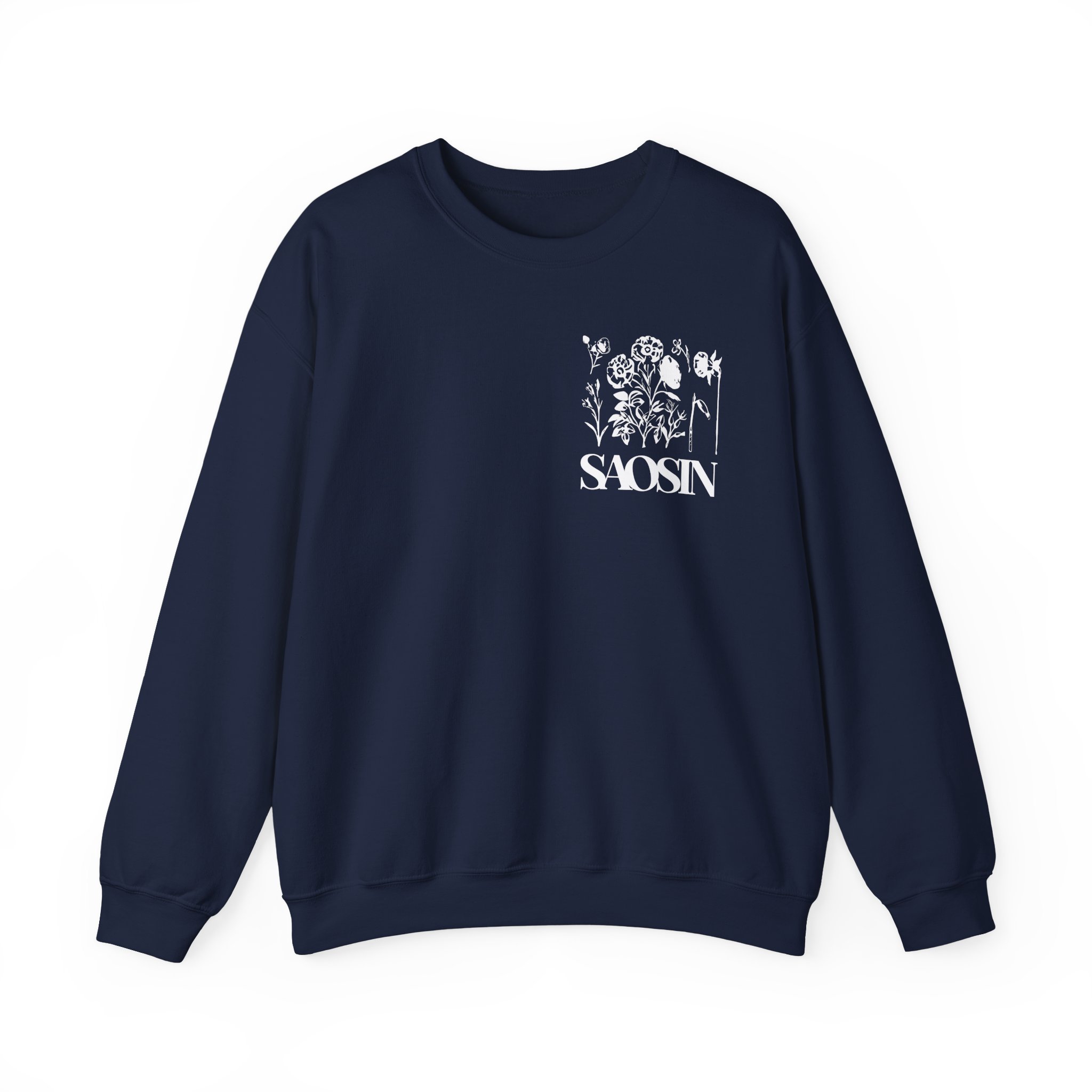Saosin - Flowers Unisex Heavy Blendâ„¢ Crewneck Sweatshirt